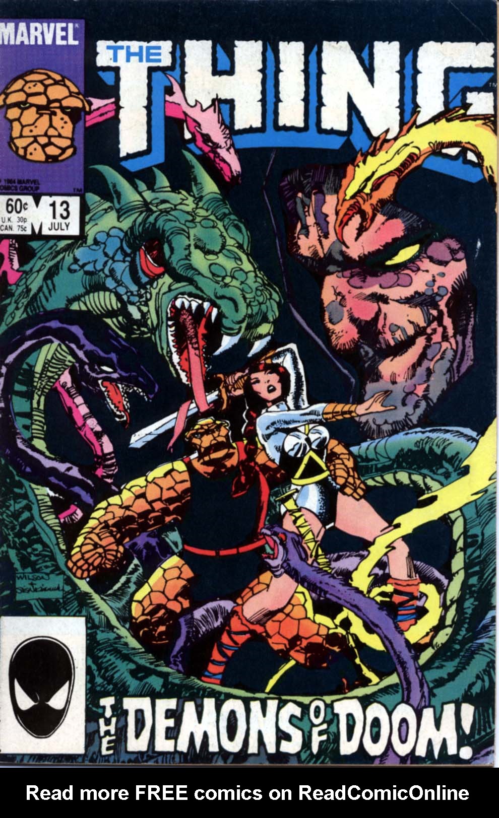 Read online The Thing comic -  Issue #13 - 1