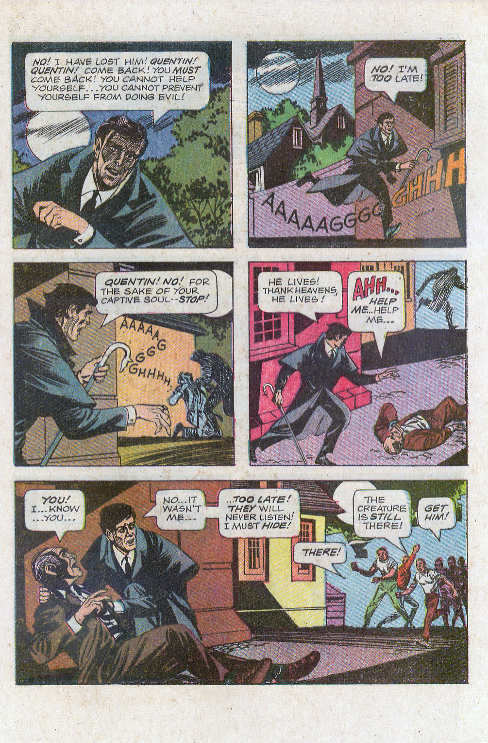 Read online Dark Shadows (1969) comic -  Issue #6 - 9