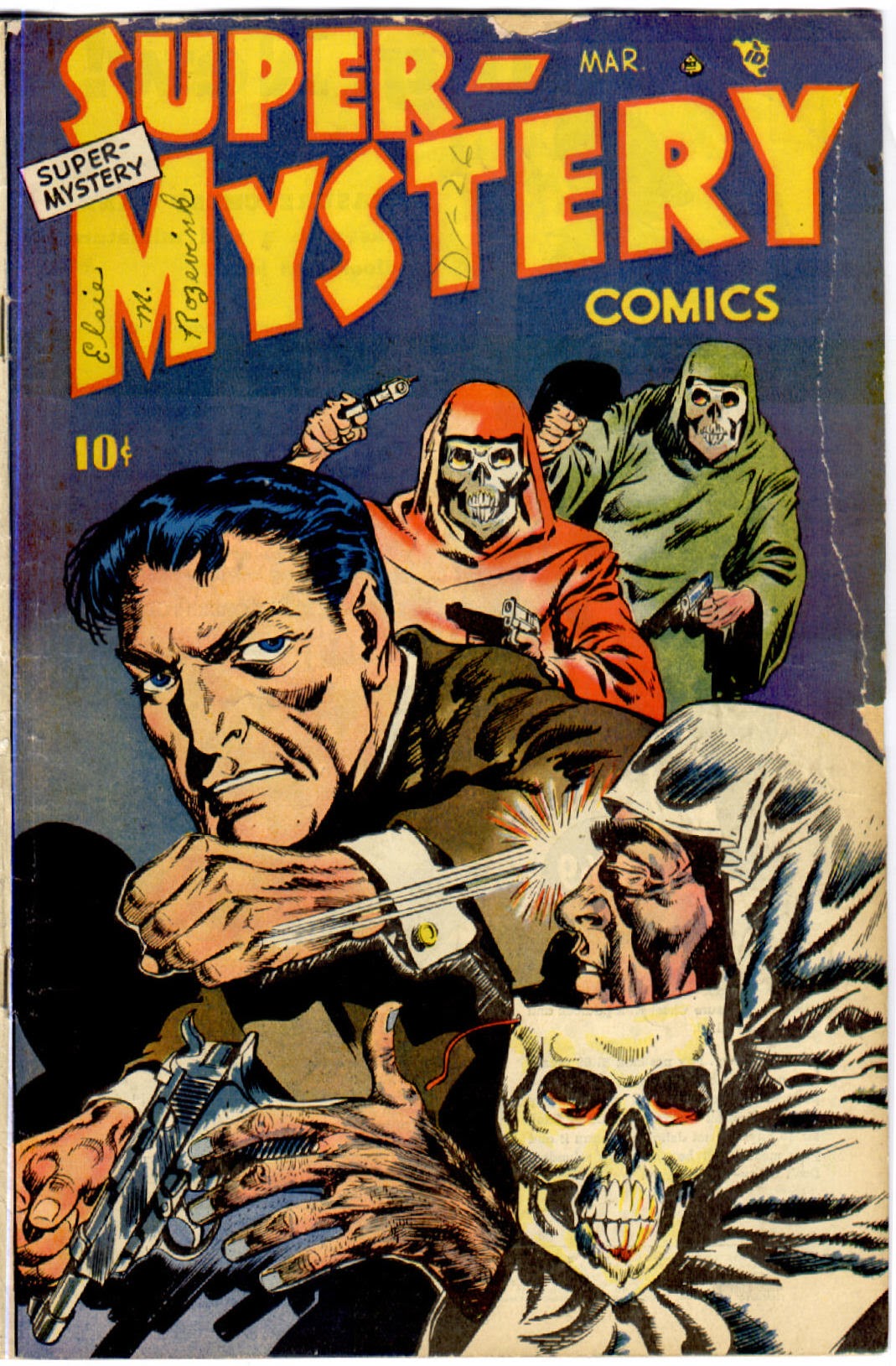 Read online Super-Mystery Comics comic -  Issue #46 - 1