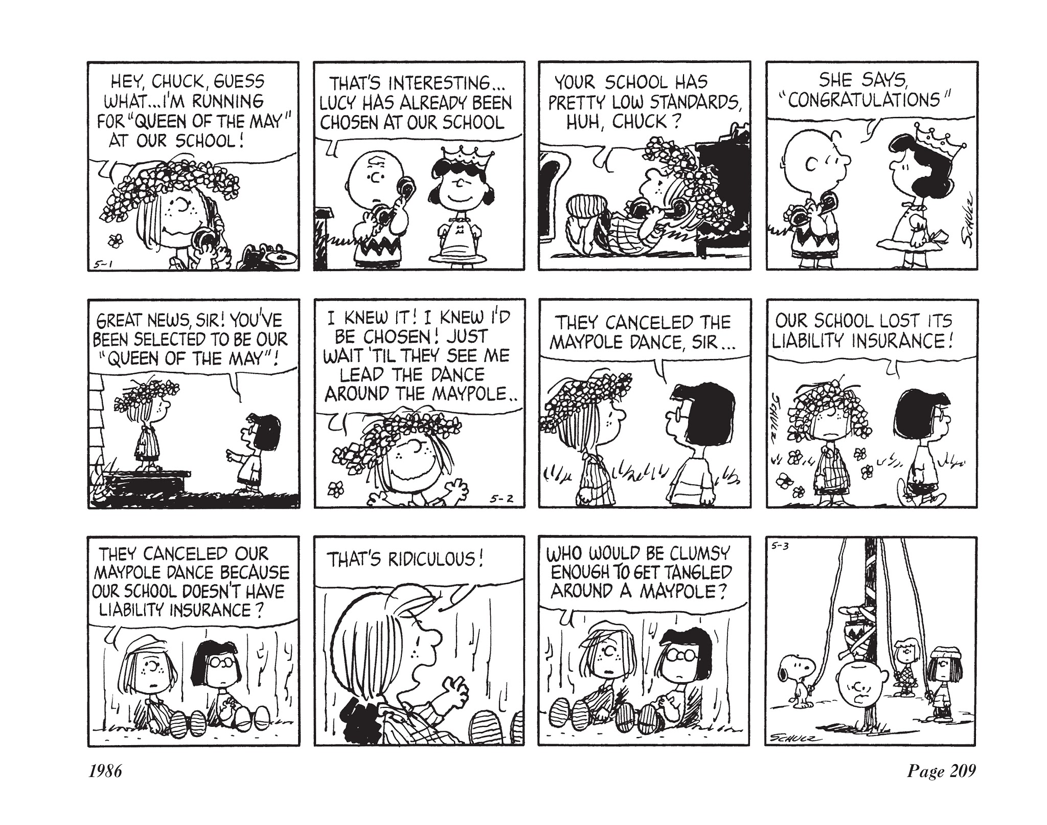 Read online The Complete Peanuts comic -  Issue # TPB 18 - 221