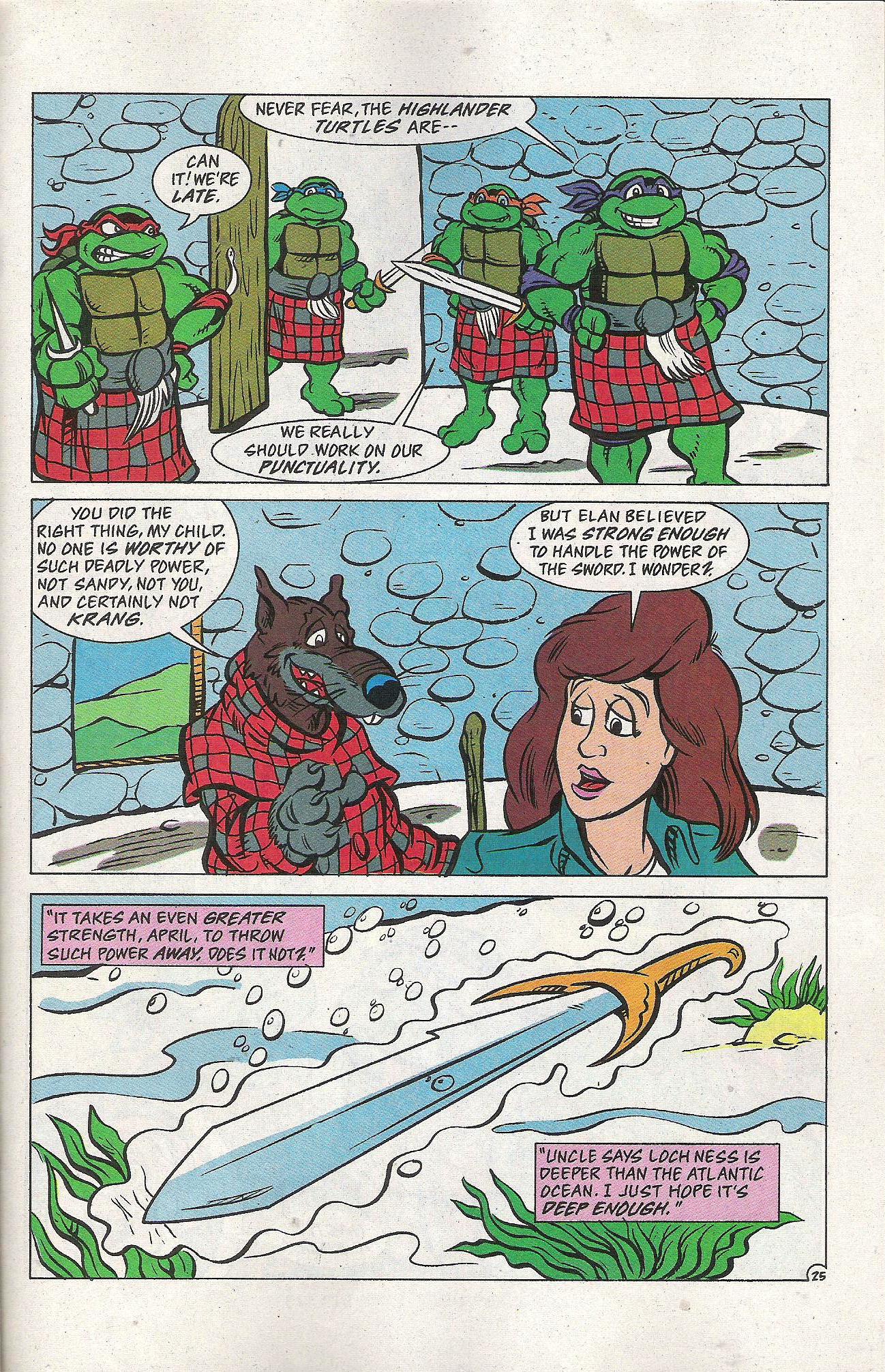 Read online Teenage Mutant Ninja Turtles Adventures (1989) comic -  Issue # _Special 6 - 28