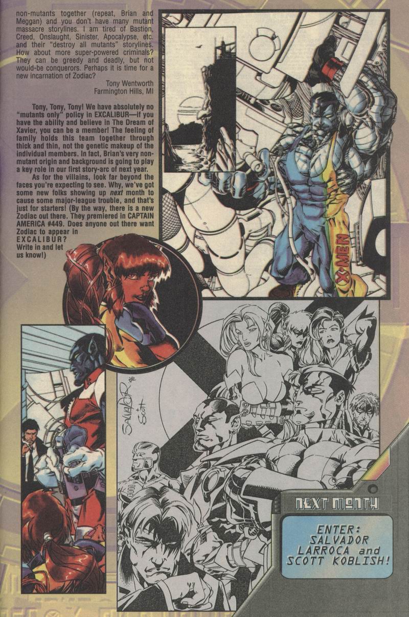 Read online Excalibur (1988) comic -  Issue #106 - 26