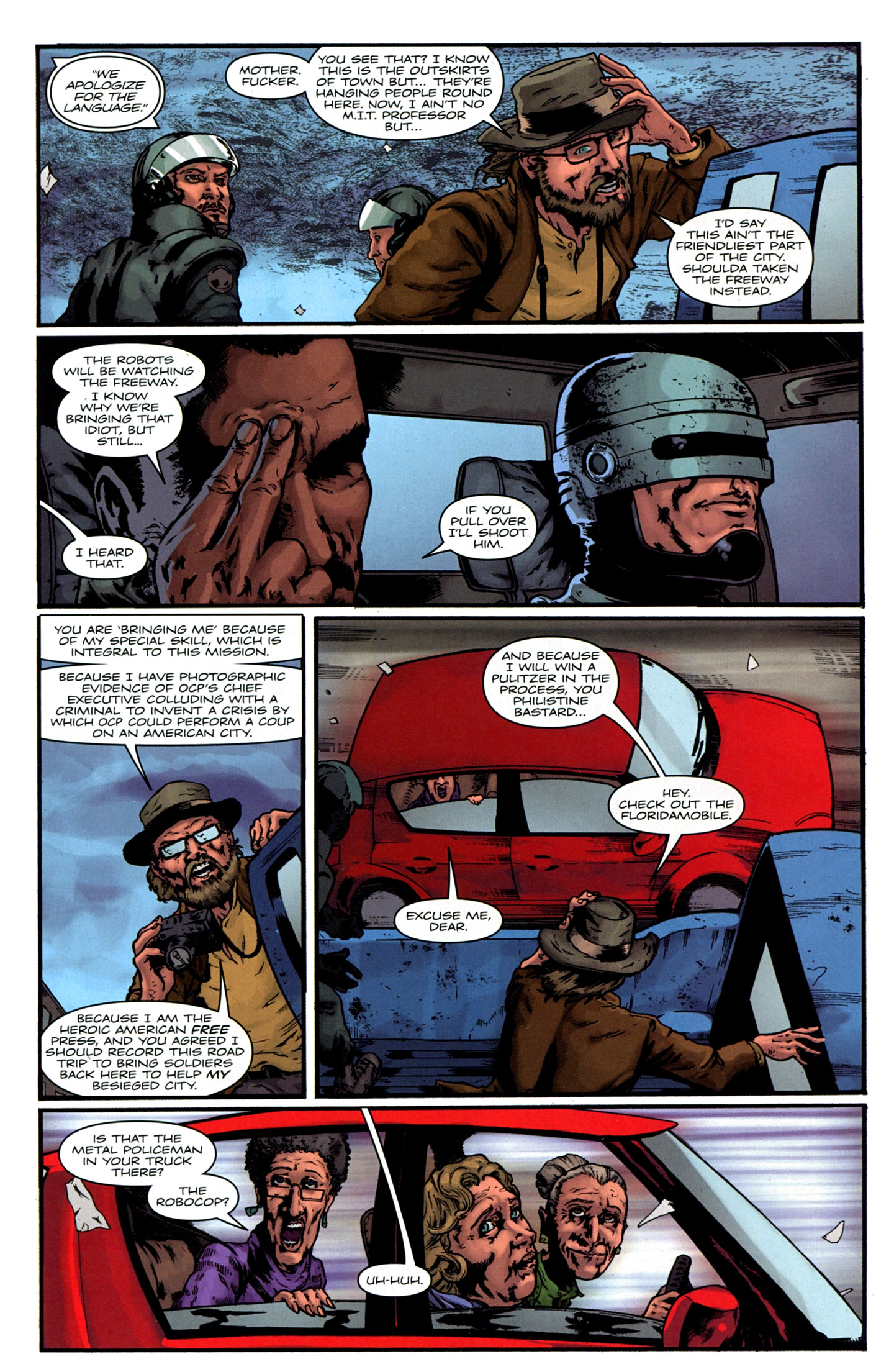 Read online Robocop: Road Trip comic -  Issue #2 - 8