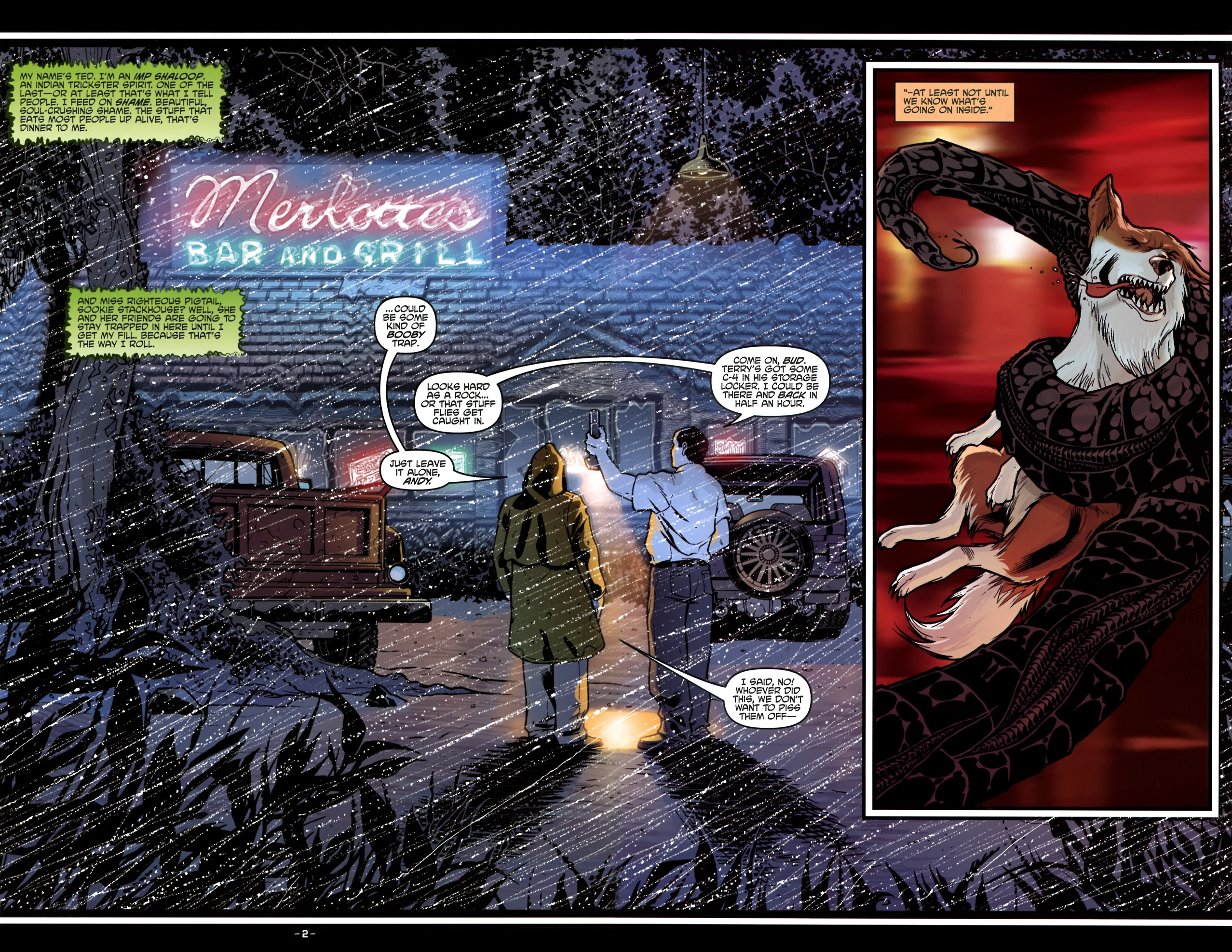 Read online True Blood (2010) comic -  Issue #4 - 5