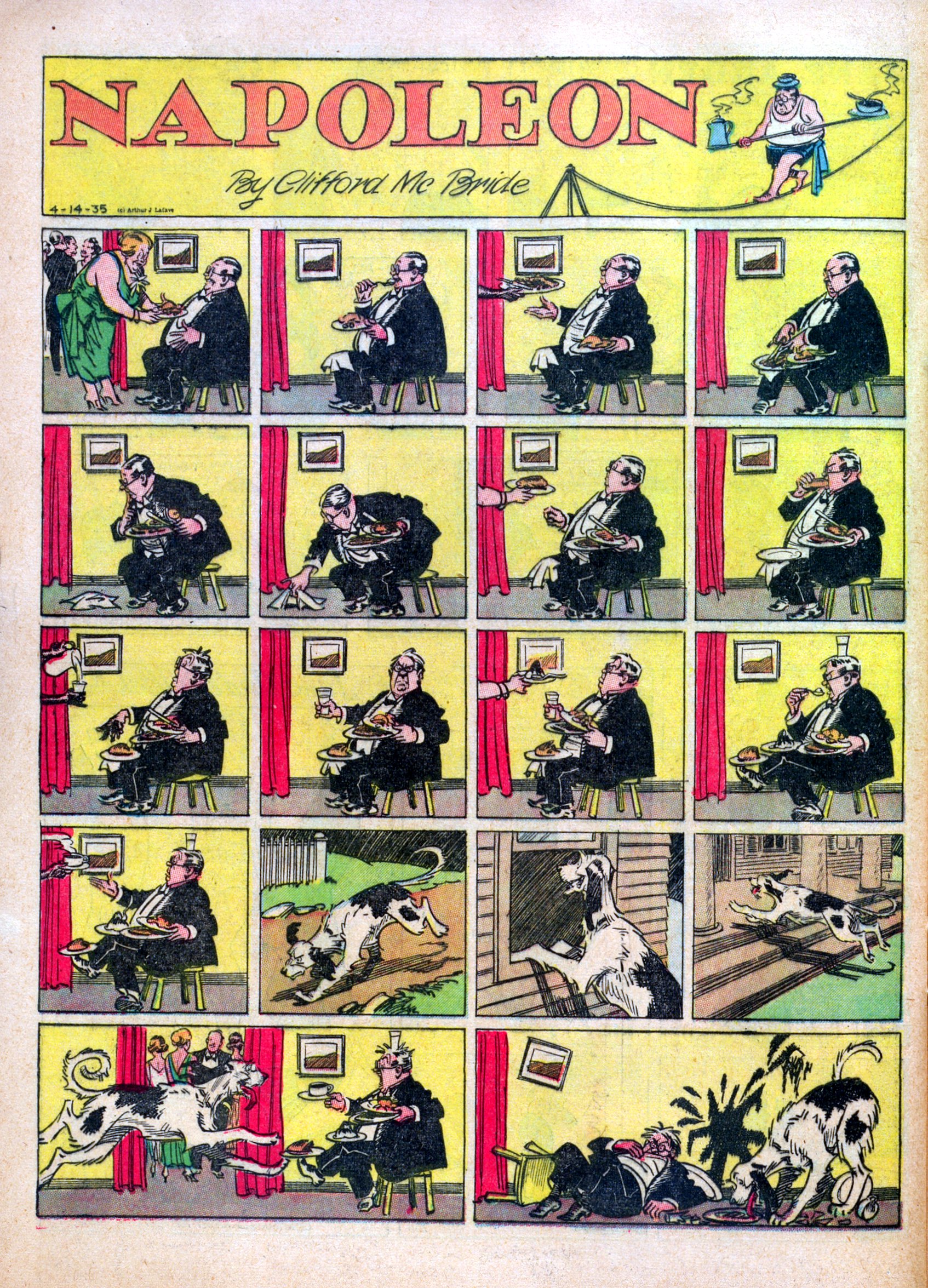 Read online Famous Funnies comic -  Issue #30 - 54