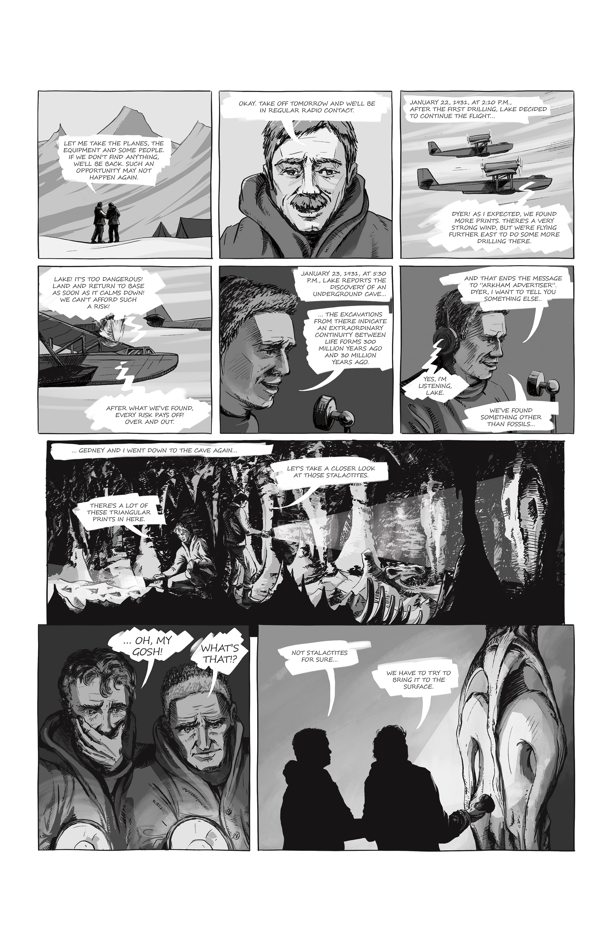 Read online The Mountains of Madness comic -  Issue # TPB - 13