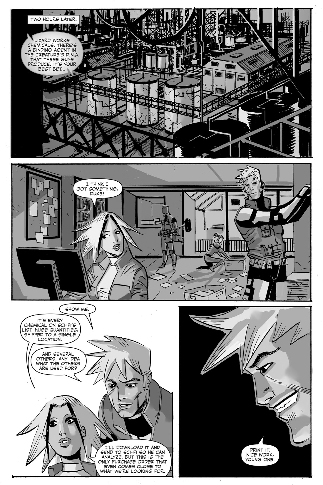 Read online G.I. Joe: Future Noir Special comic -  Issue #1 - 45
