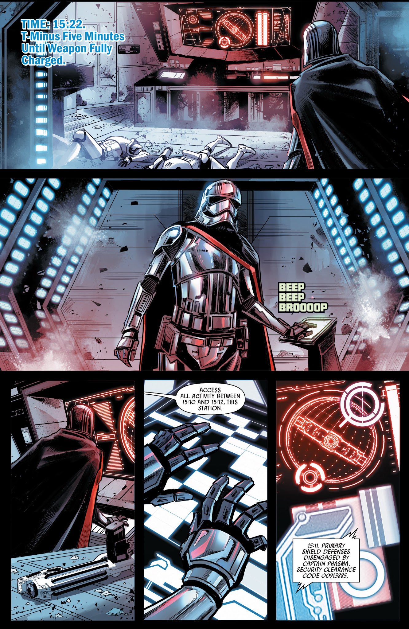 Read online Journey to Star Wars: The Last Jedi - Captain Phasma comic -  Issue #1 - 7