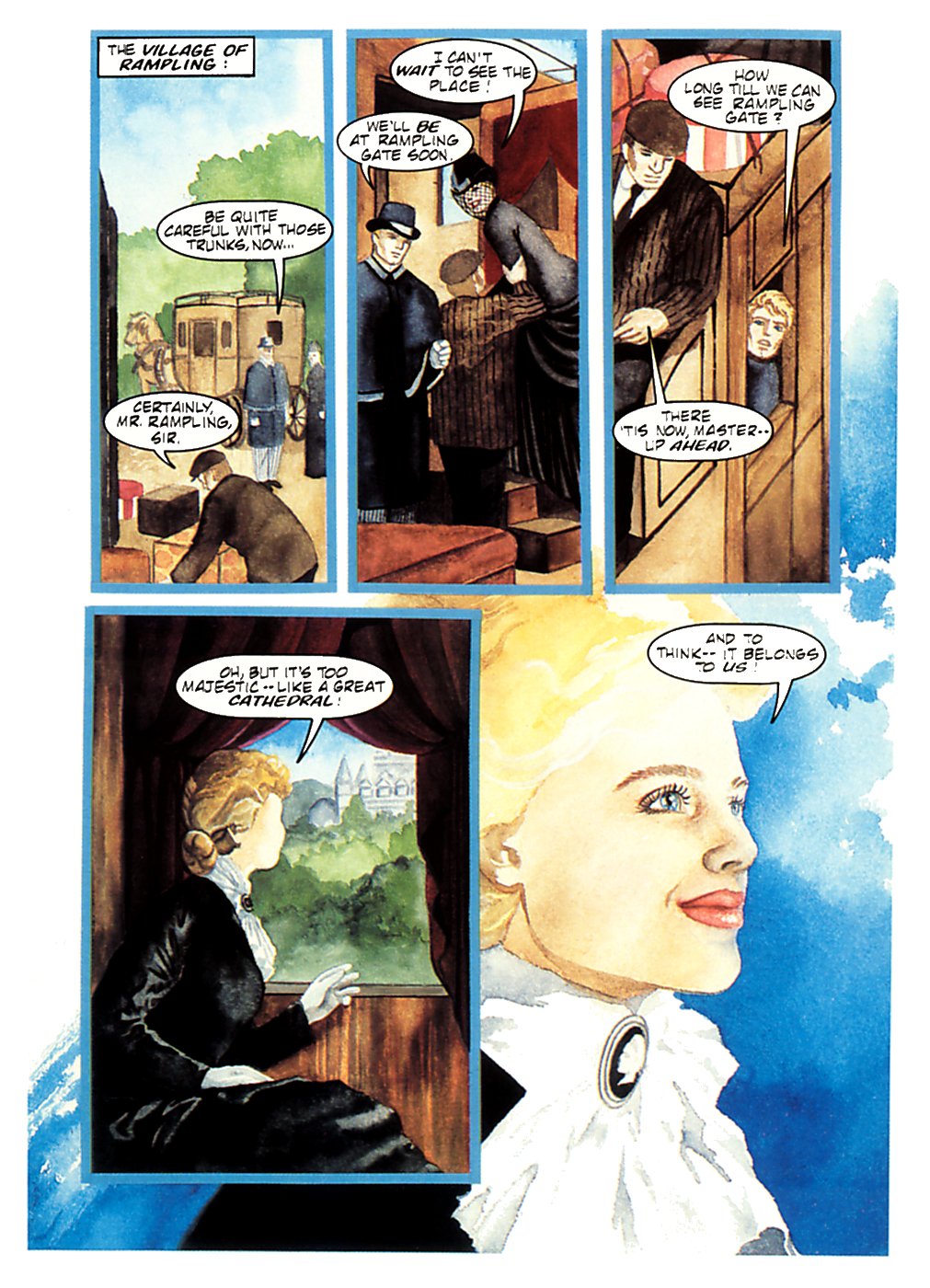 Read online Anne Rice's The Master of Rampling Gate comic -  Issue # Full - 11
