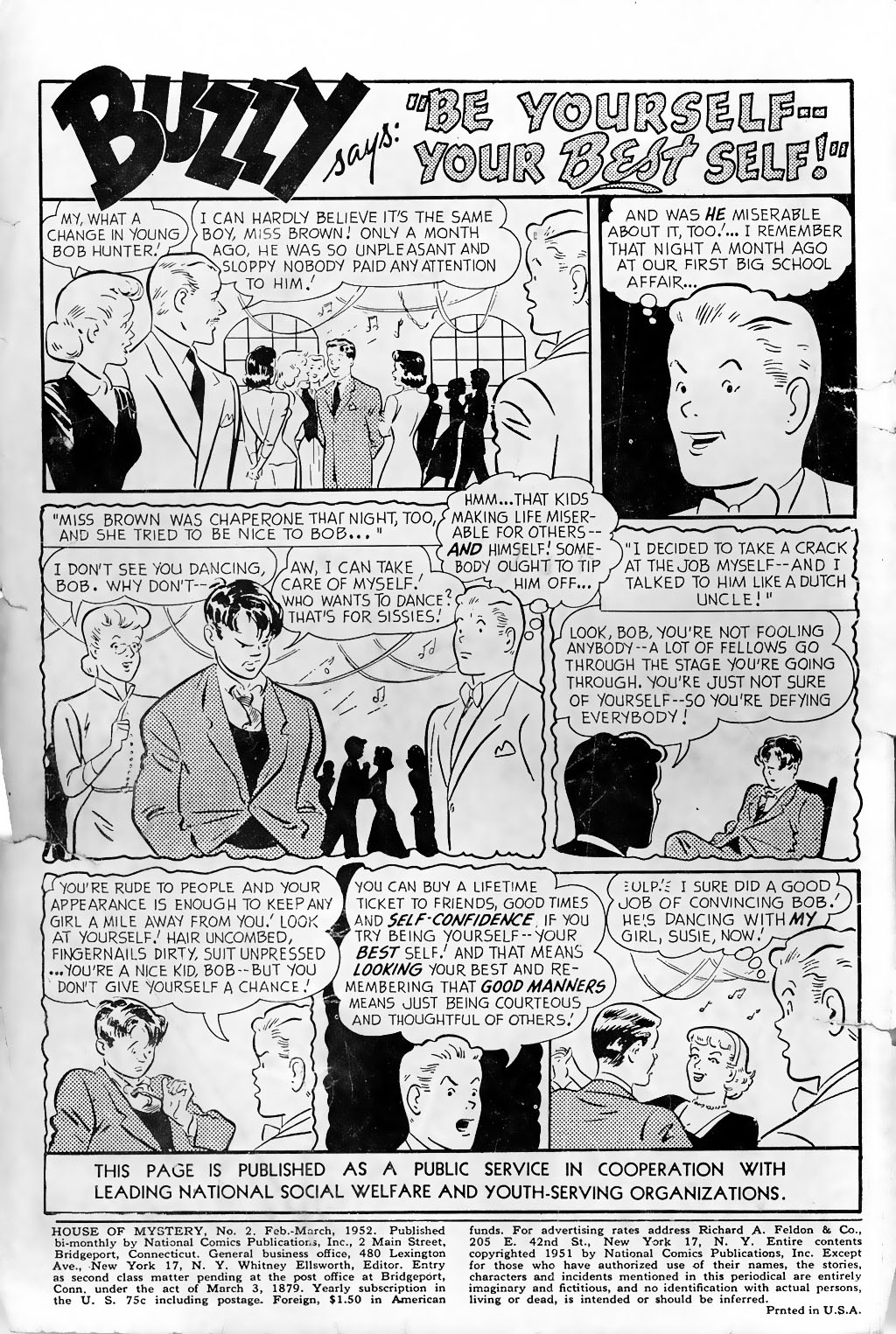 Read online House of Mystery (1951) comic -  Issue #2 - 2