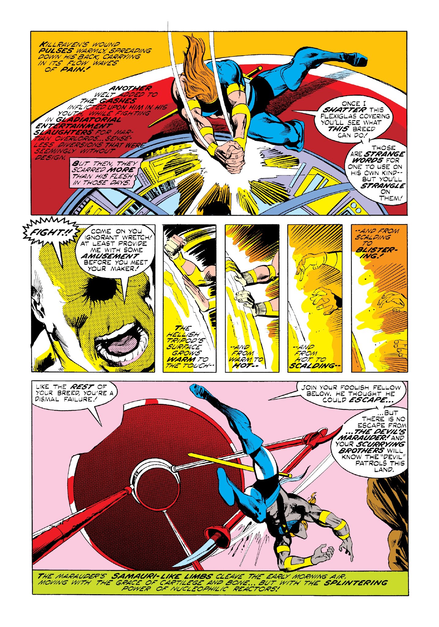 Read online Marvel Masterworks: Killraven comic -  Issue # TPB 1 (Part 2) - 43