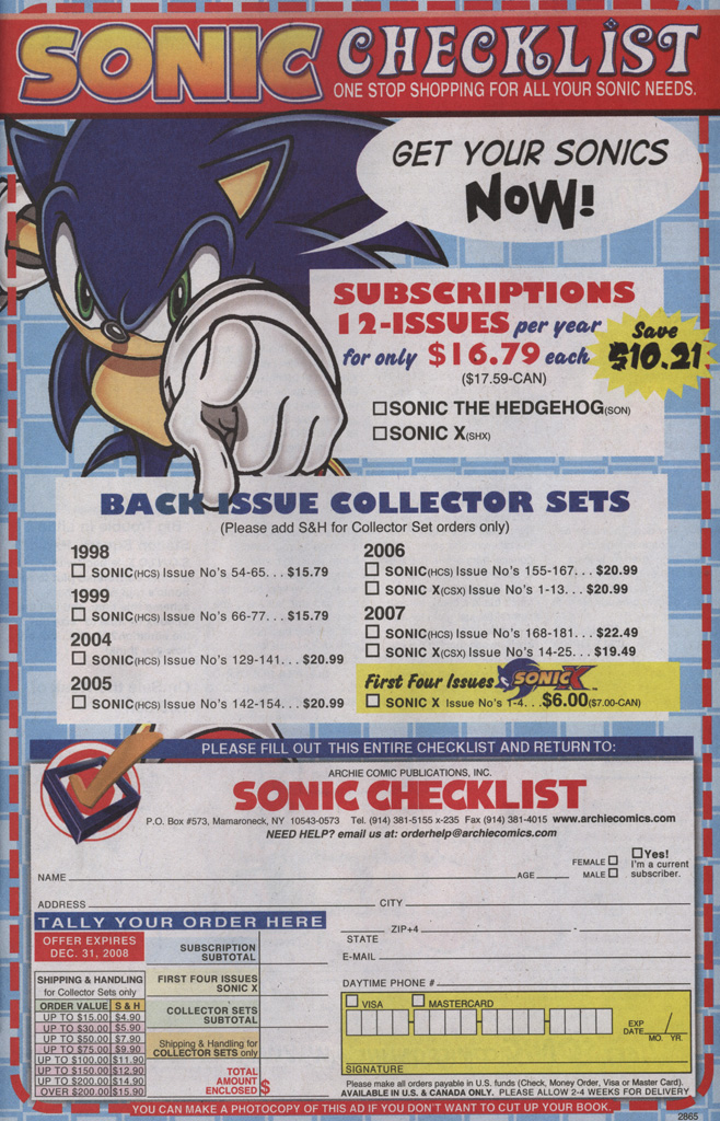Read online Sonic X comic -  Issue #37 - 33