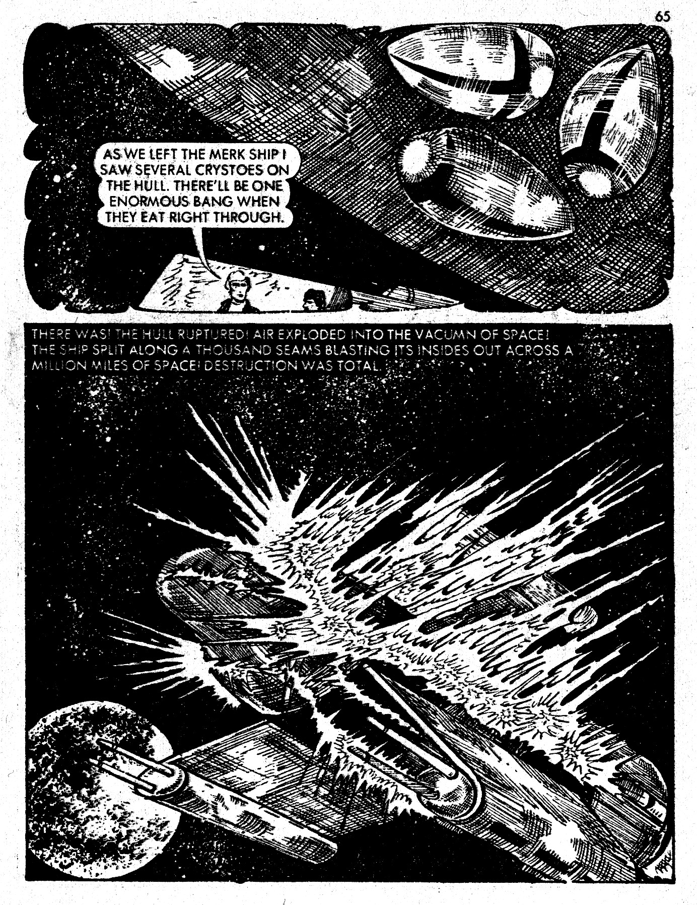 Read online Starblazer comic -  Issue #8 - 65