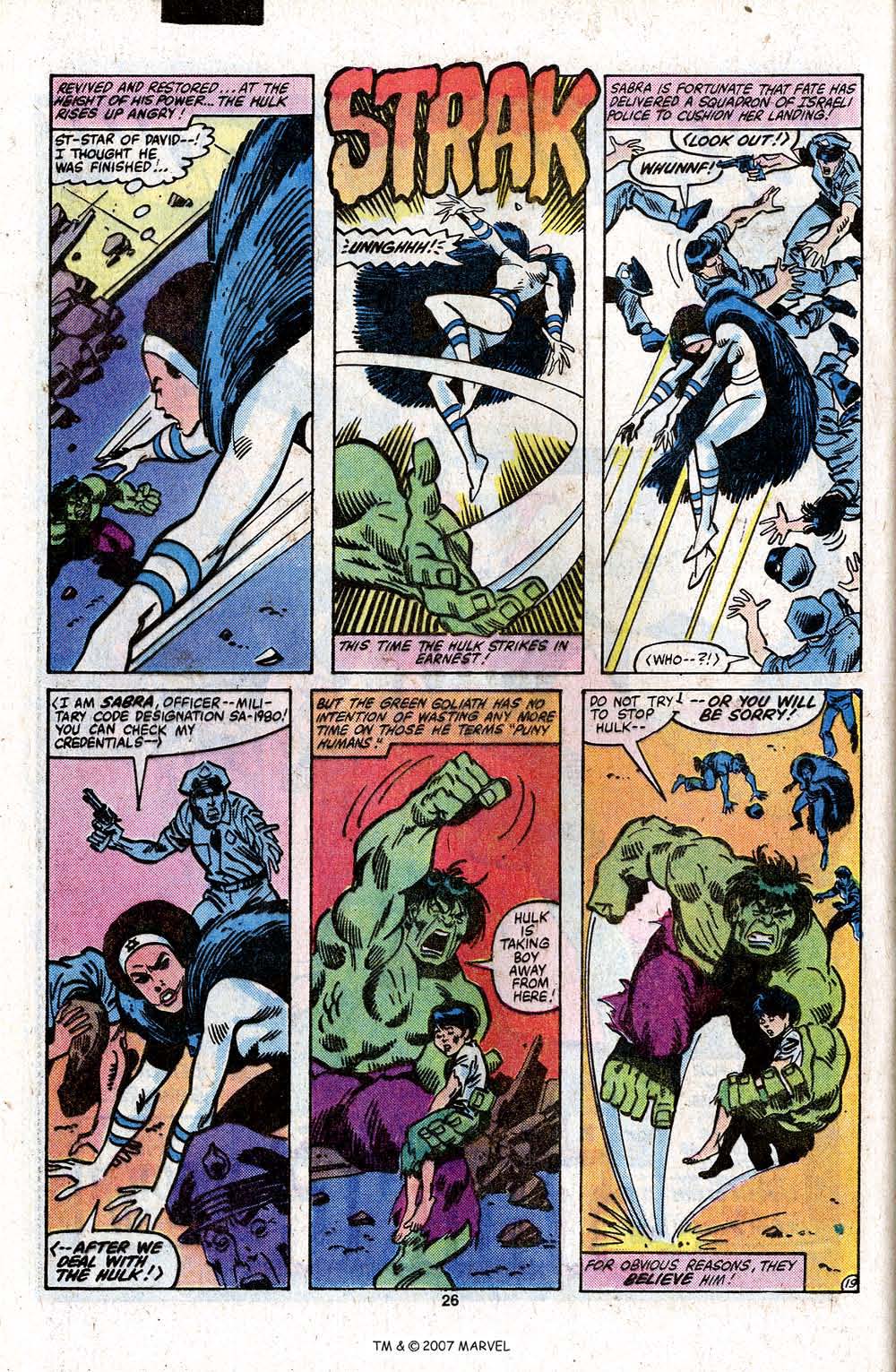 Read online The Incredible Hulk (1968) comic -  Issue #256 - 28