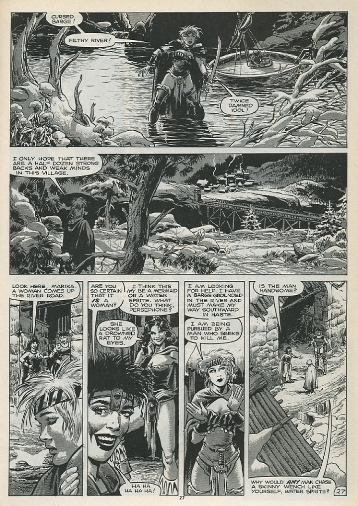 Read online The Savage Sword Of Conan comic -  Issue #179 - 29