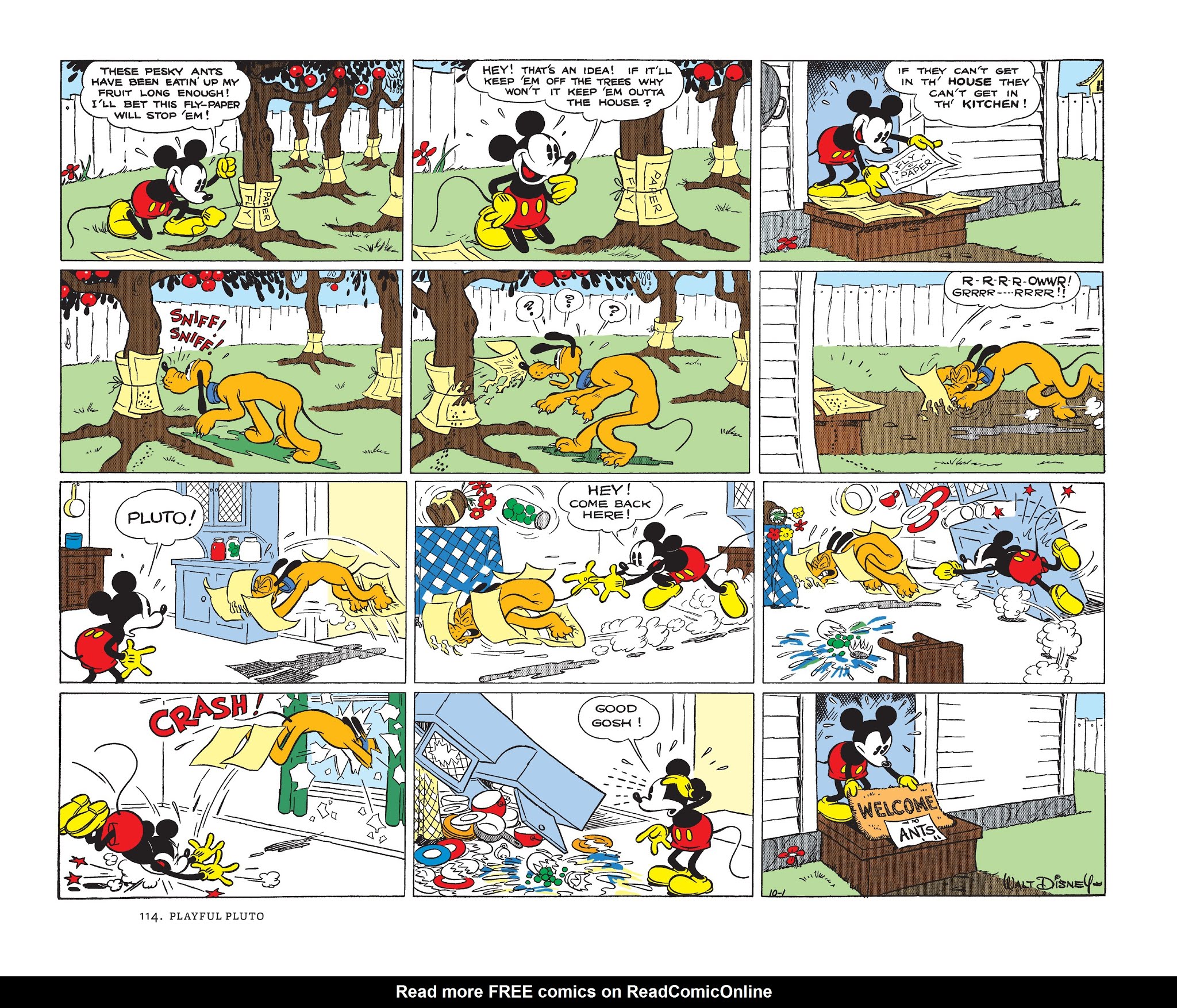 Read online Walt Disney's Mickey Mouse Color Sundays comic -  Issue # TPB 1 (Part 2) - 14
