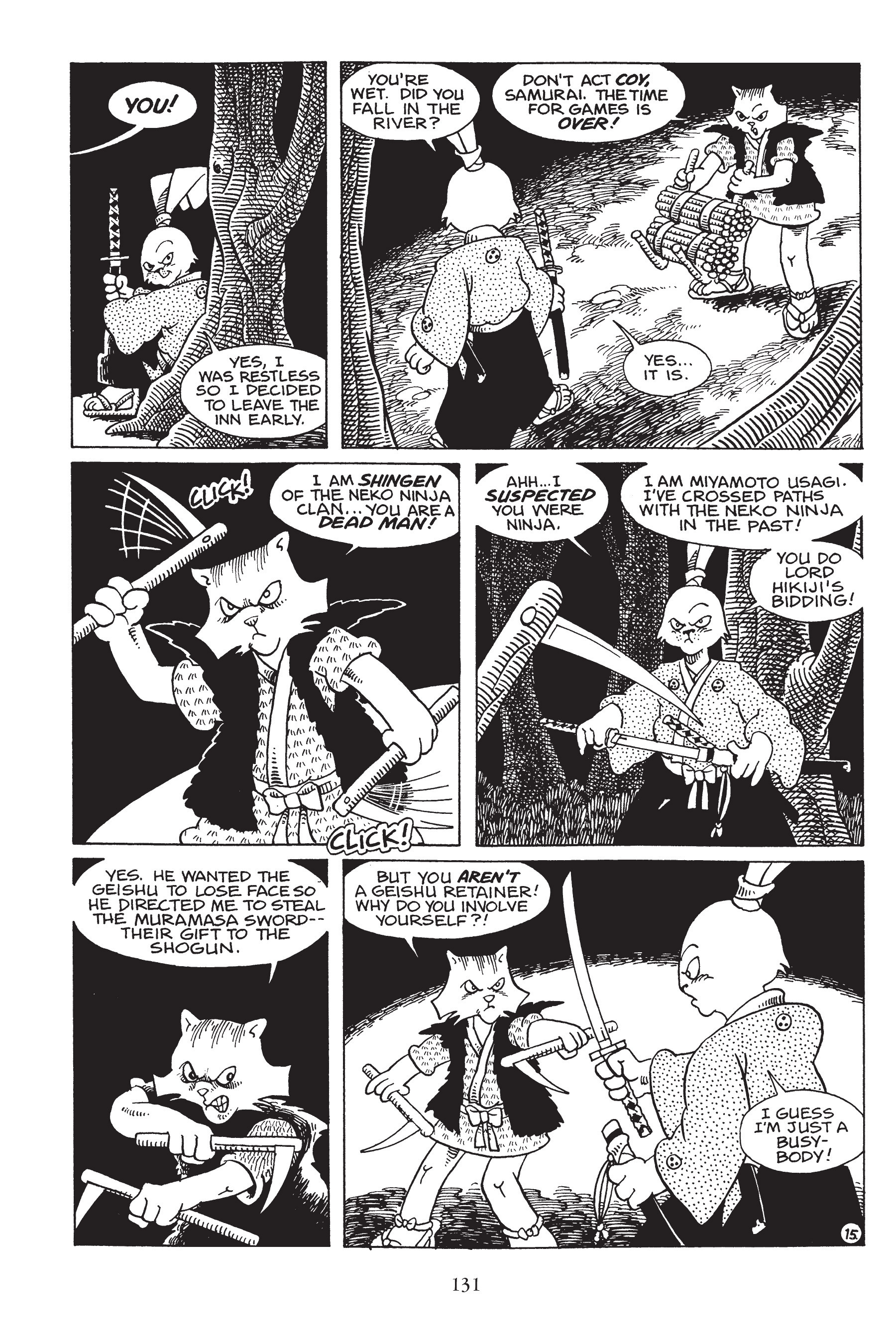 Read online Usagi Yojimbo (1987) comic -  Issue # _TPB 3 - 126