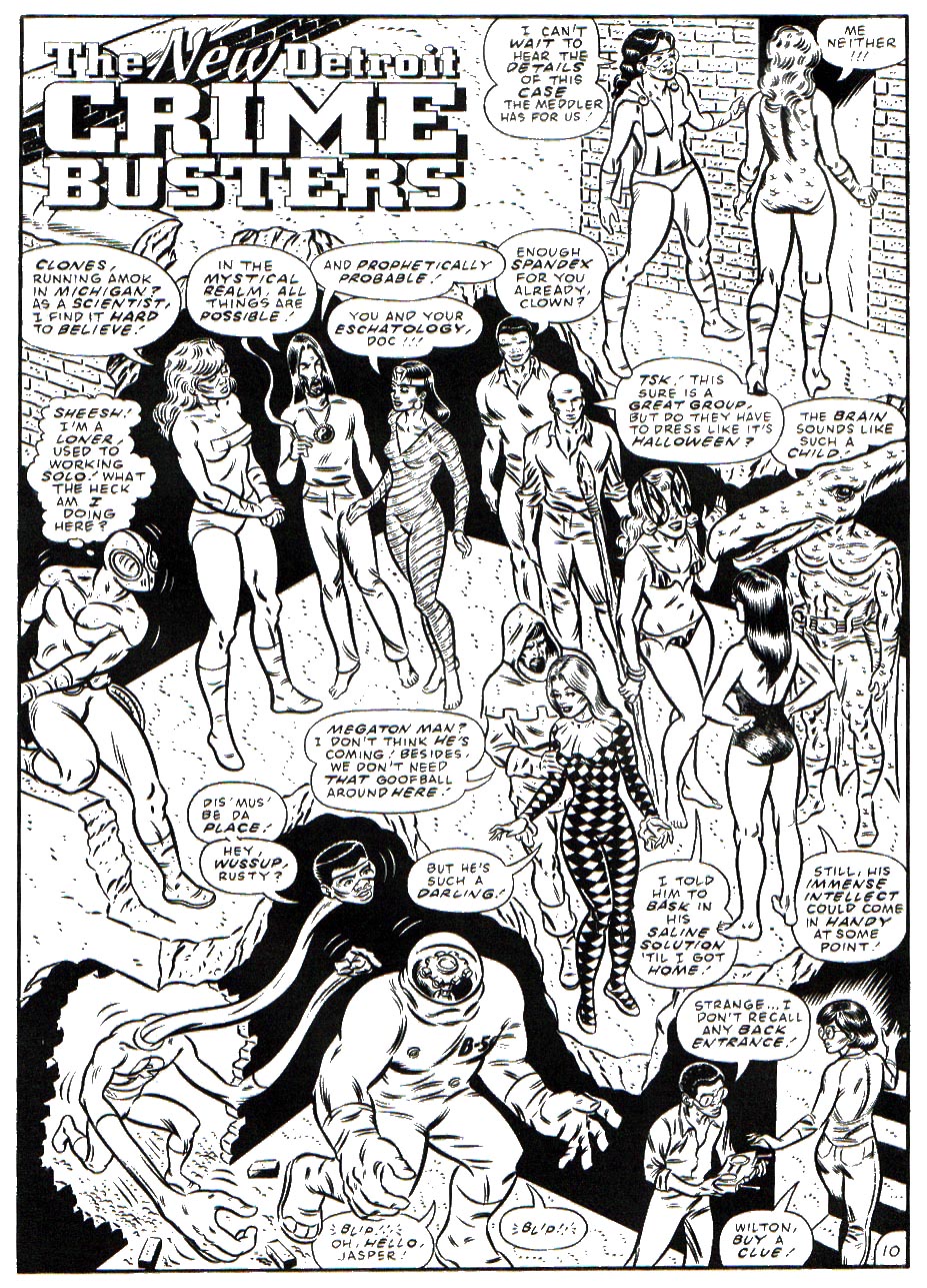 Read online Don Simpson's Bizarre Heroes comic -  Issue #3 - 12