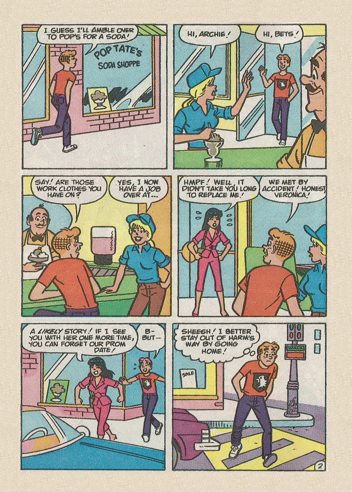Read online Betty and Veronica Digest Magazine comic -  Issue #43 - 54