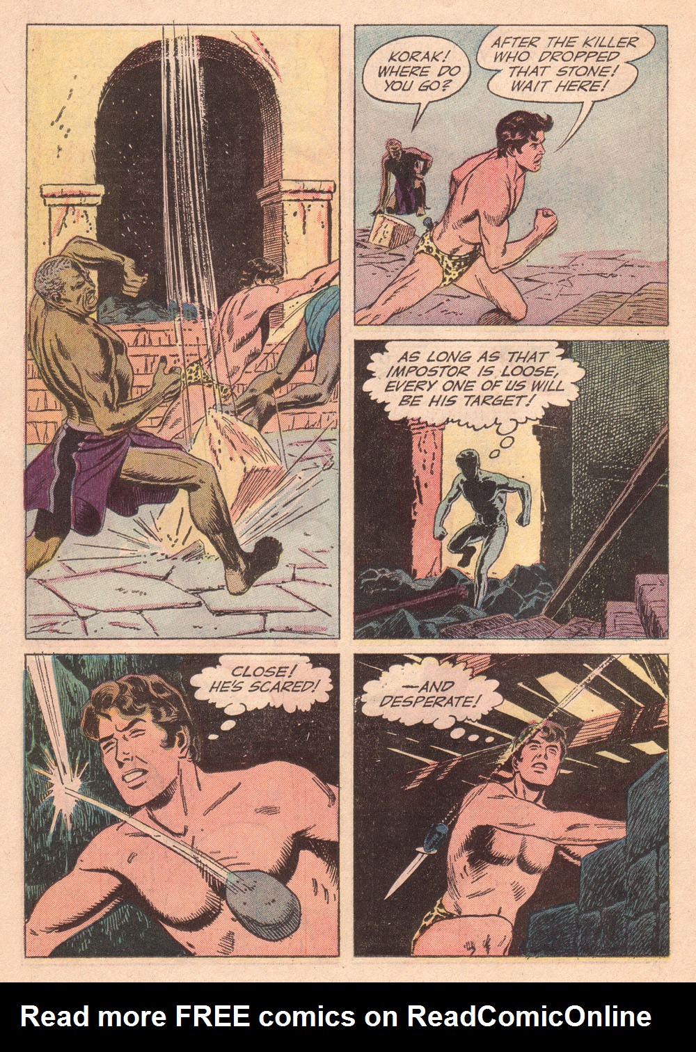 Read online Korak, Son of Tarzan (1964) comic -  Issue #12 - 14
