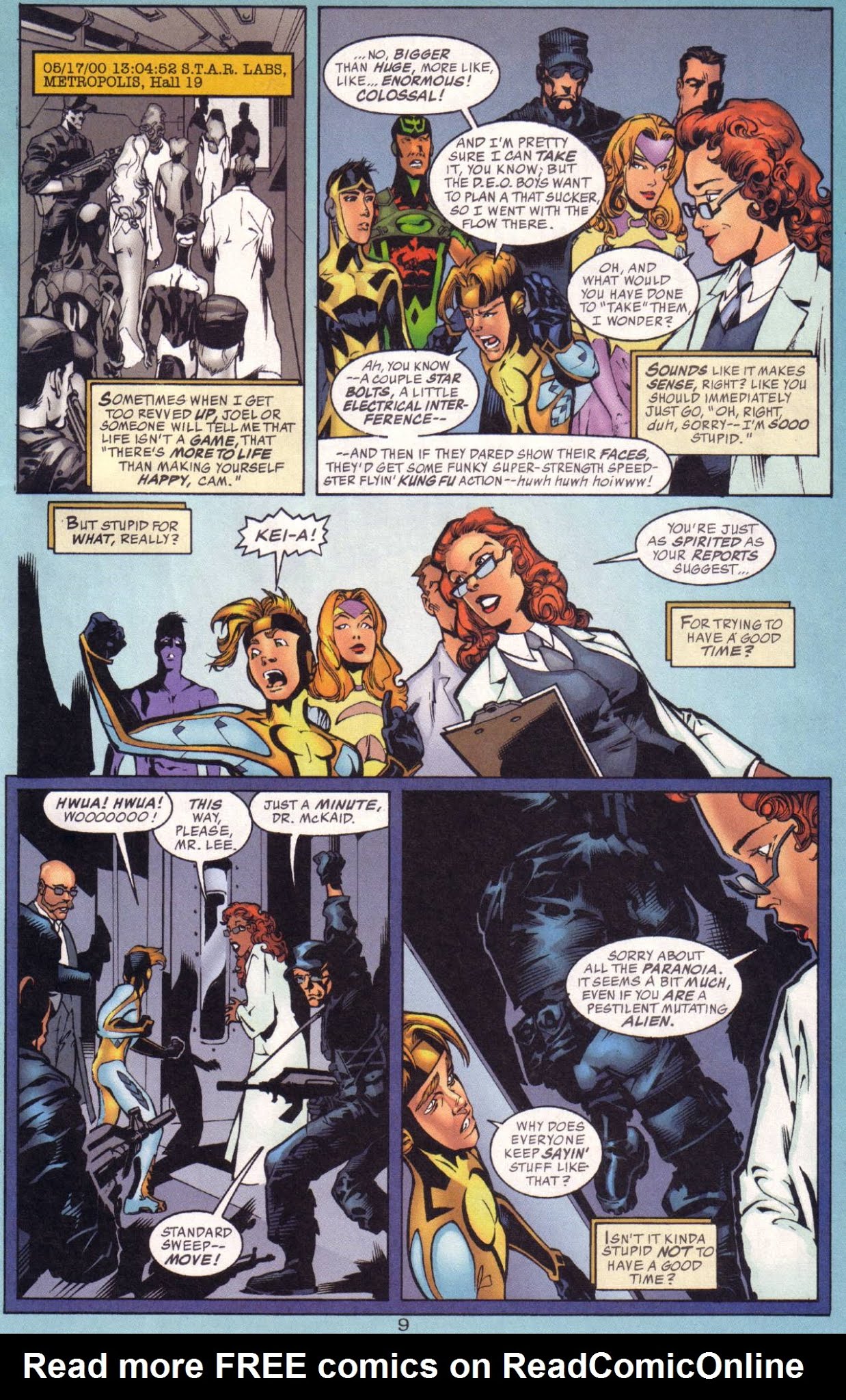 Read online Relative Heroes comic -  Issue #5 - 9