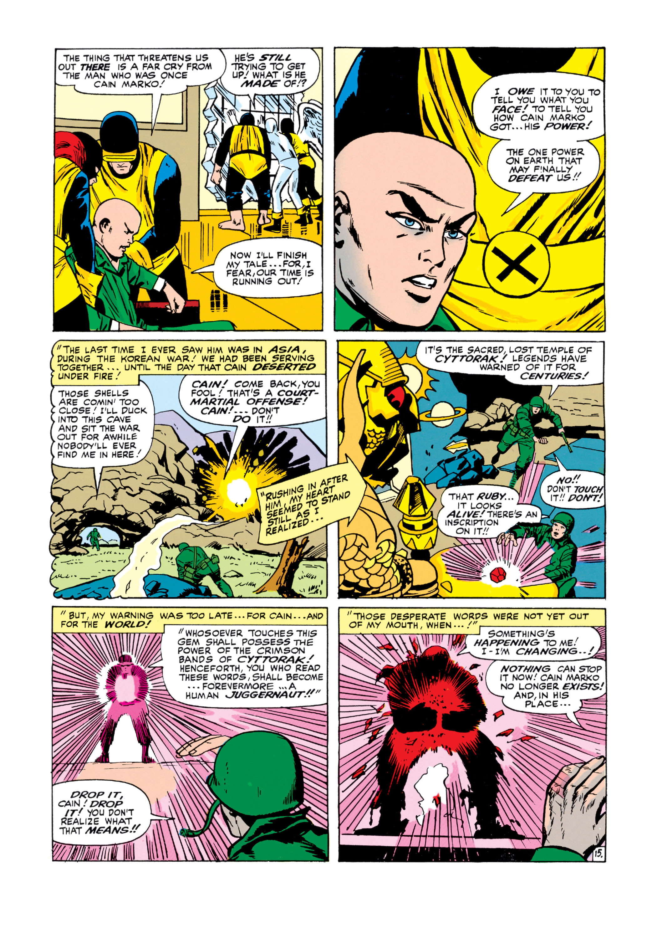 Read online Uncanny X-Men (1963) comic -  Issue #12 - 16