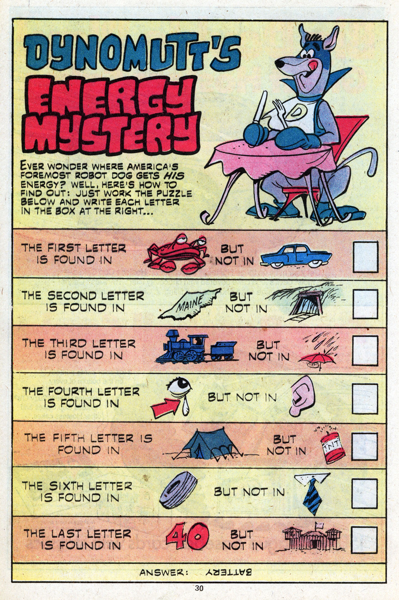 Read online Scooby-Doo (1977) comic -  Issue #7 - 32