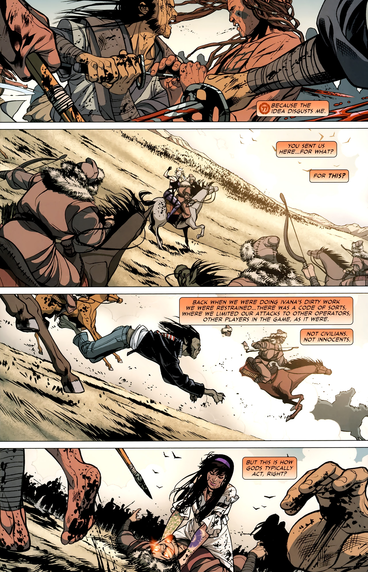 Read online DV8: Gods and Monsters comic -  Issue #7 - 17