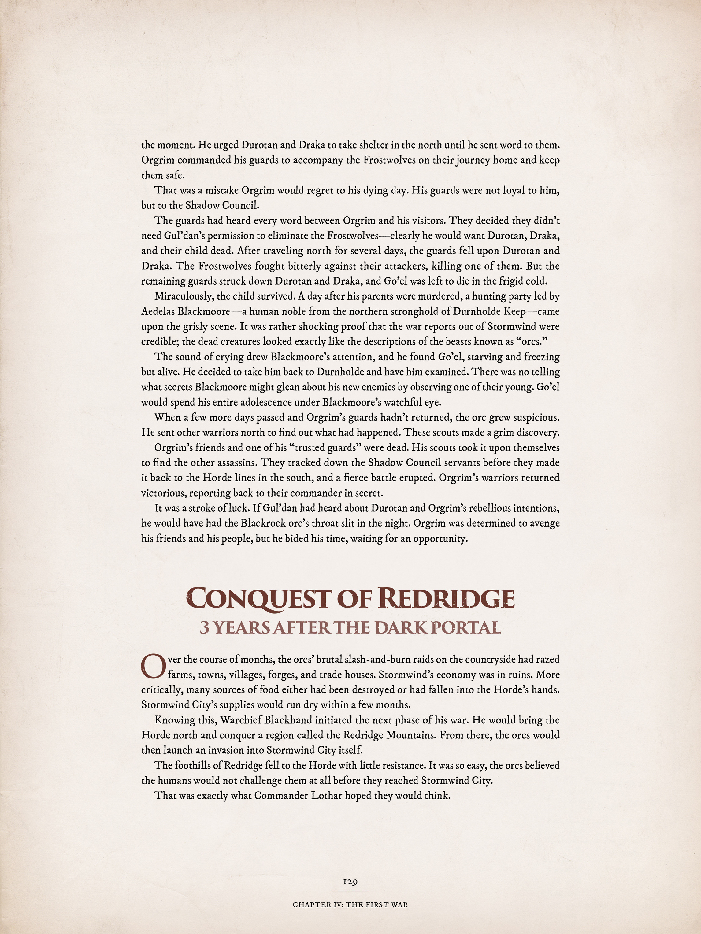 Read online World of Warcraft Chronicle Vol. 2 comic -  Issue # Full - 126