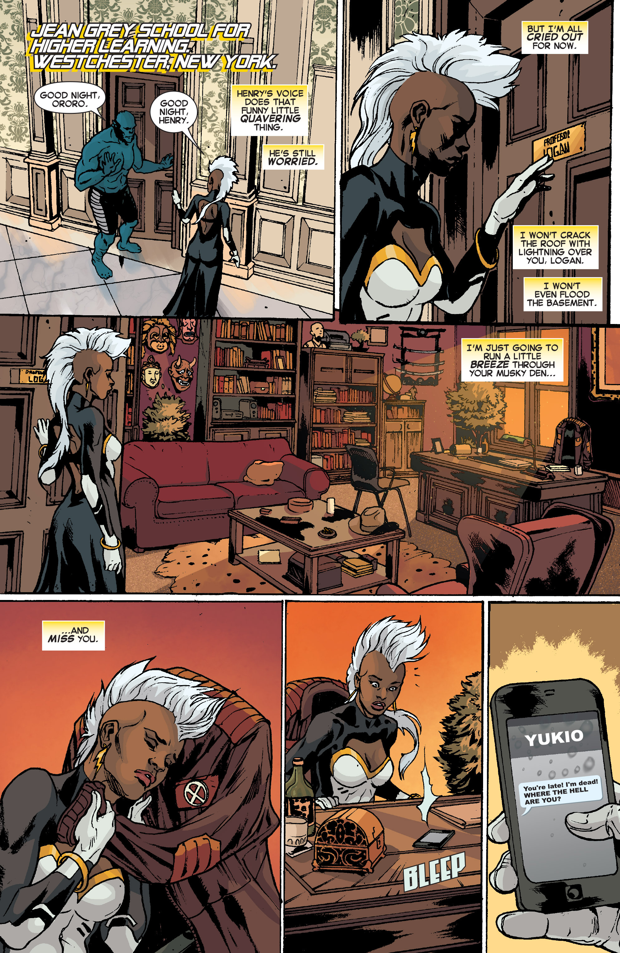 Read online Storm comic -  Issue #4 - 7