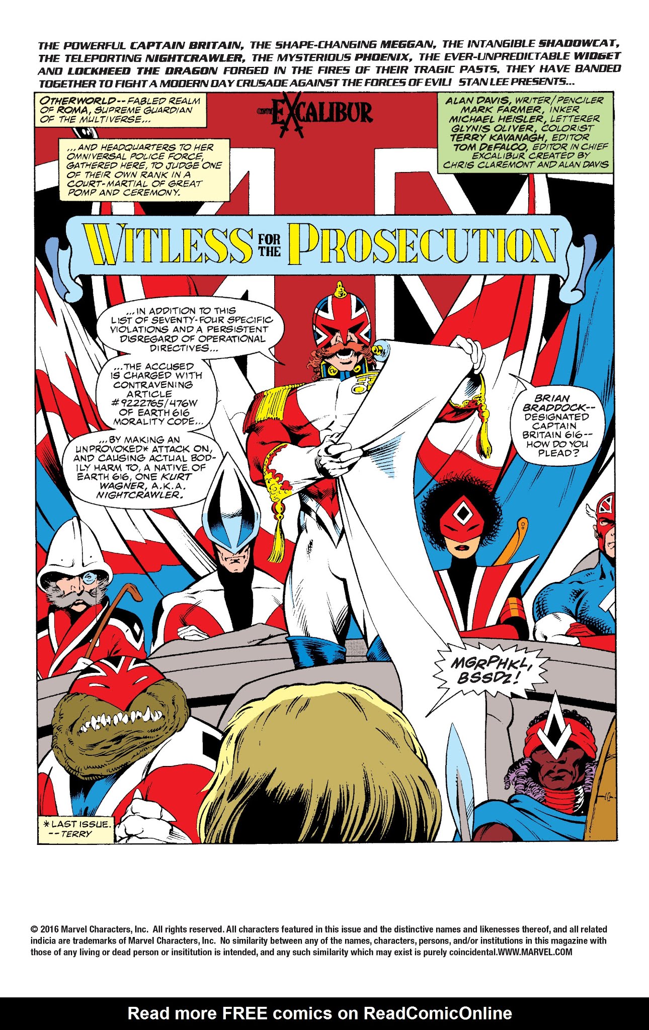 Read online Excalibur Visionaries: Alan Davis comic -  Issue # TPB 1 (Part 1) - 51
