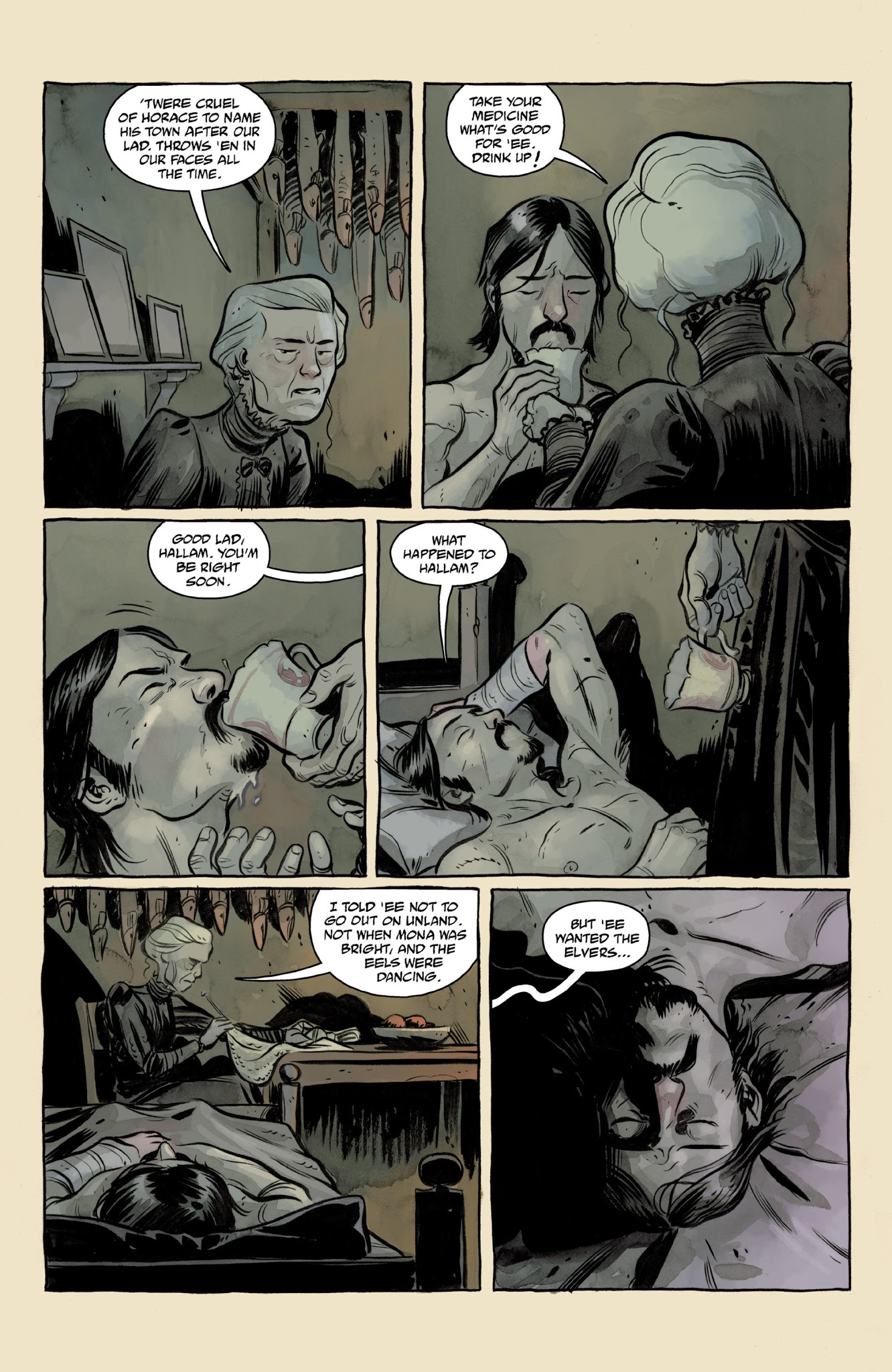 Read online Sir Edward Grey, Witchfinder: The Mysteries of Unland comic -  Issue # TPB - 93
