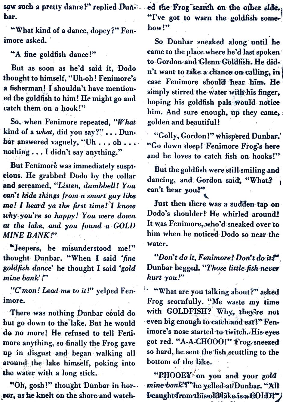 Read online Comic Cavalcade comic -  Issue #47 - 62