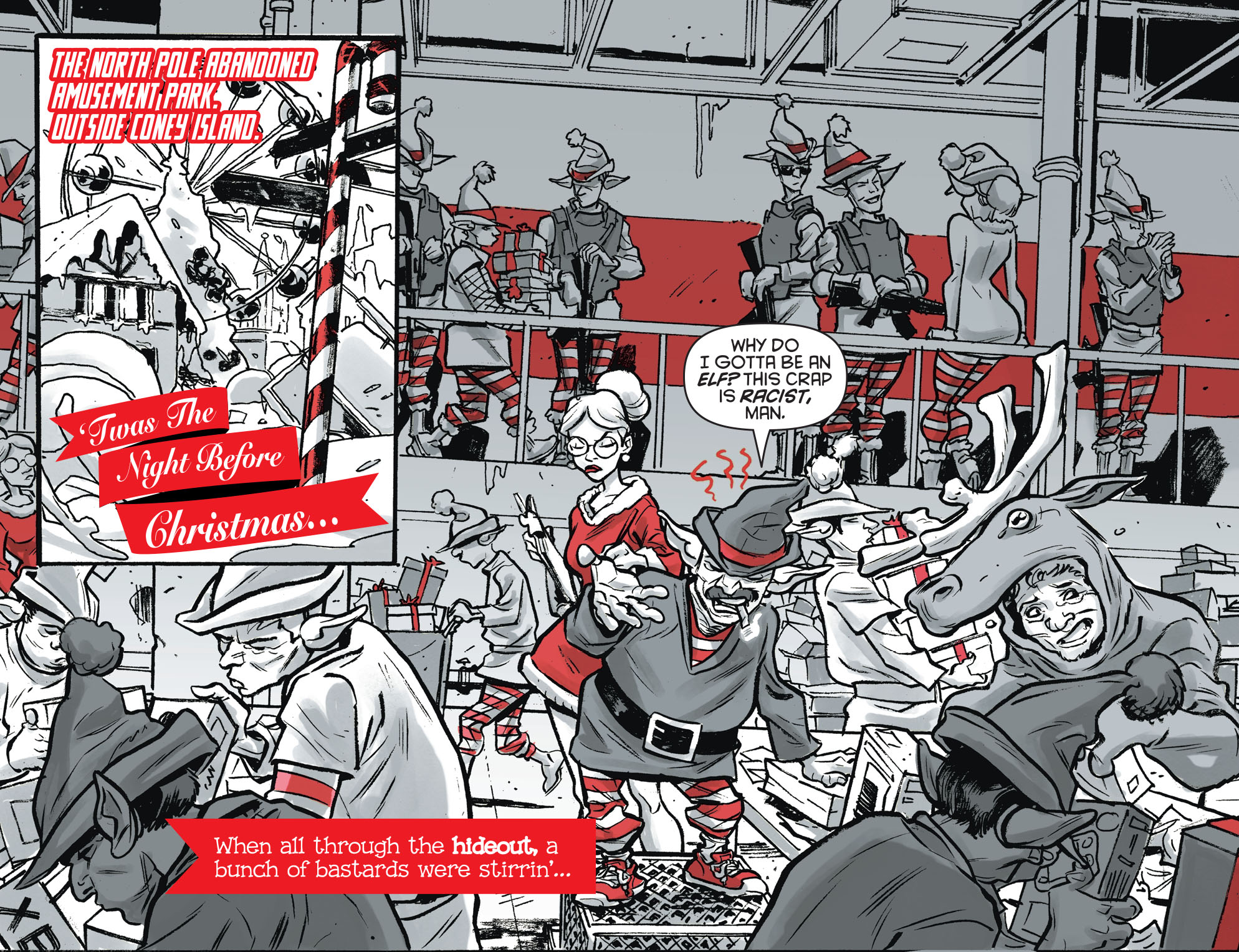 Read online Harley Quinn Black   White   Red comic -  Issue #16 - 4