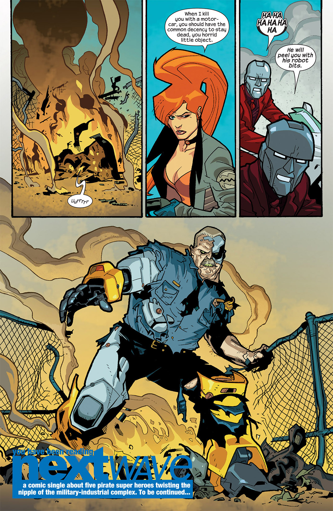 Read online Nextwave: Agents Of H.A.T.E. comic -  Issue #3 - 24