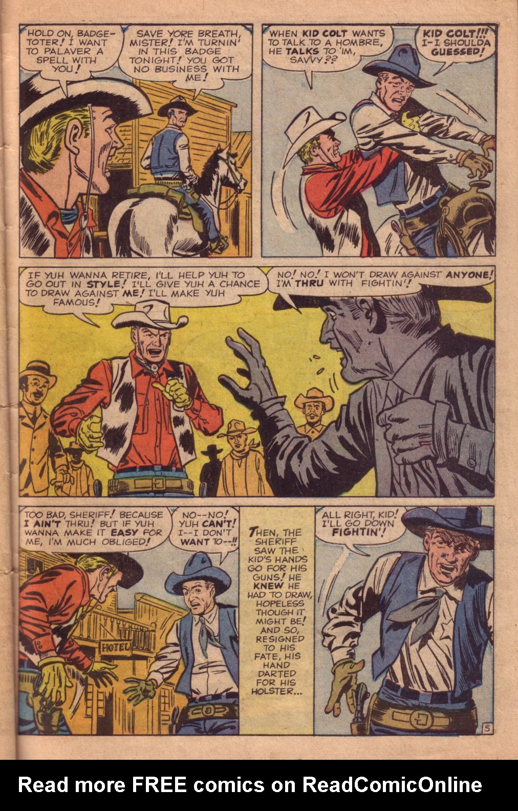 Read online Kid Colt Outlaw comic -  Issue #89 - 31