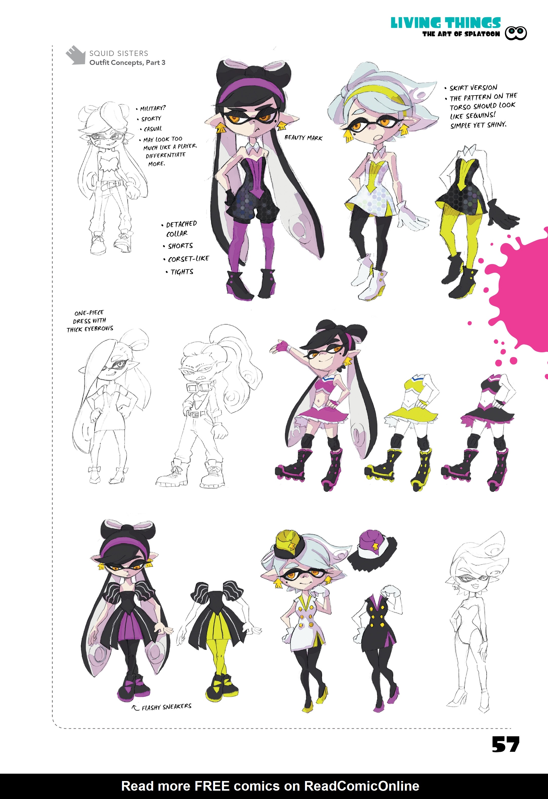 Read online The Art of Splatoon comic -  Issue # TPB (Part 1) - 47