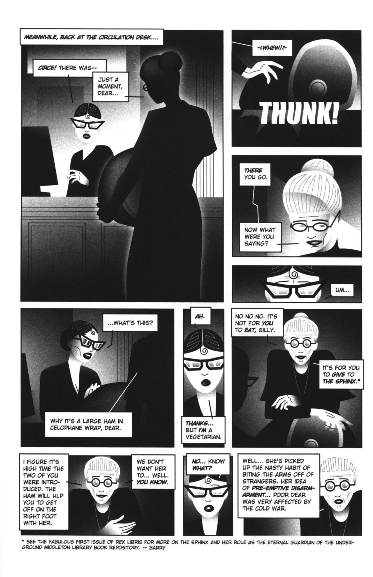 Read online Rex Libris comic -  Issue #7 - 22