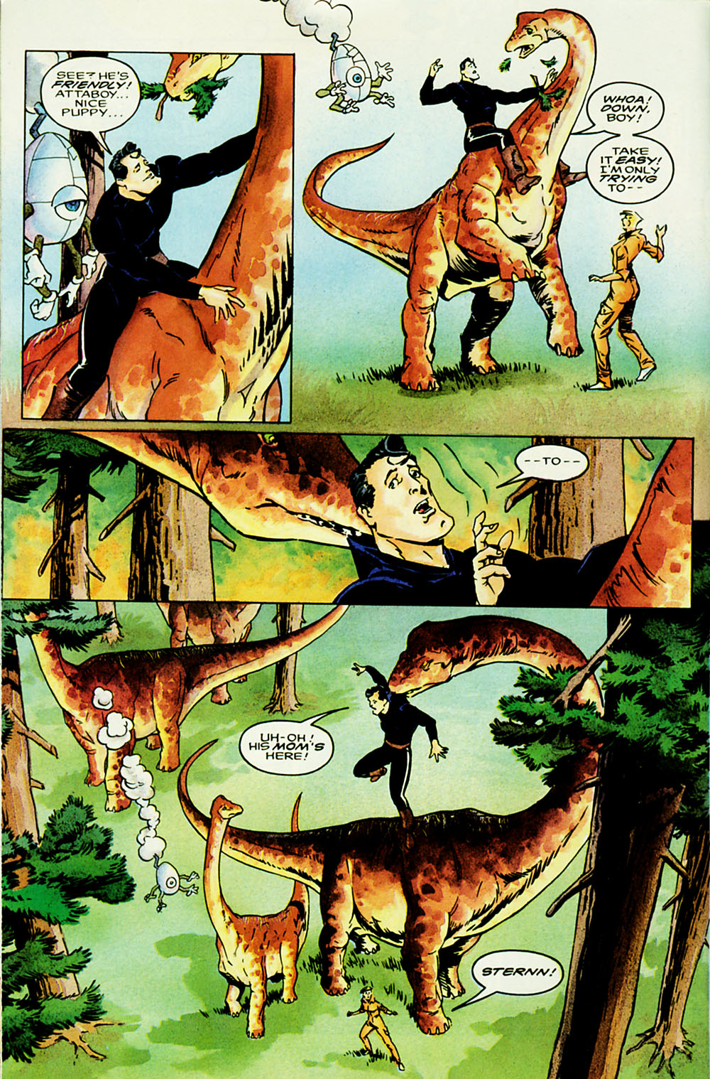 Read online Captain Sternn: Running Out of Time comic -  Issue #3 - 9