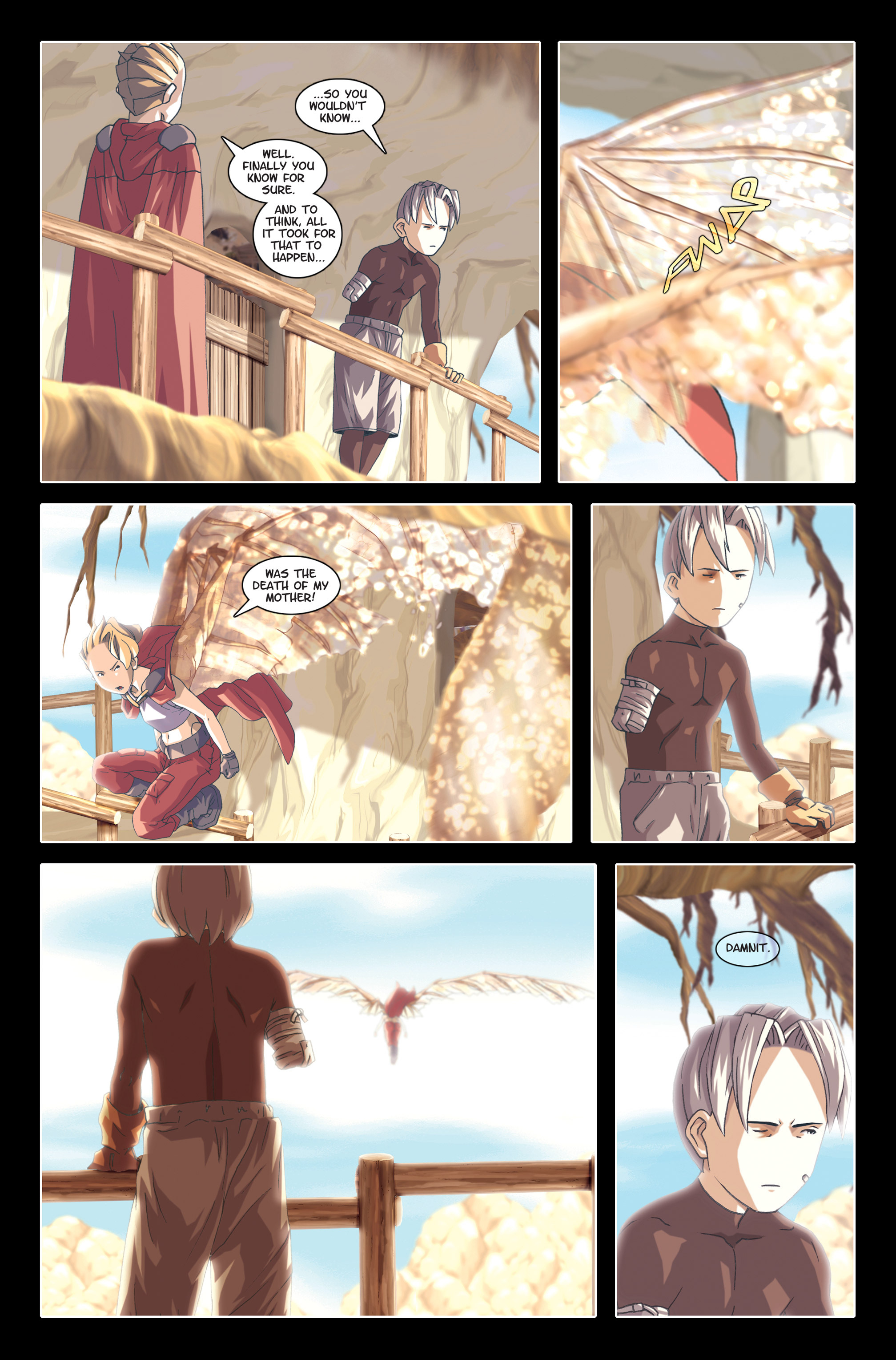 Read online Feather comic -  Issue #5 - 11