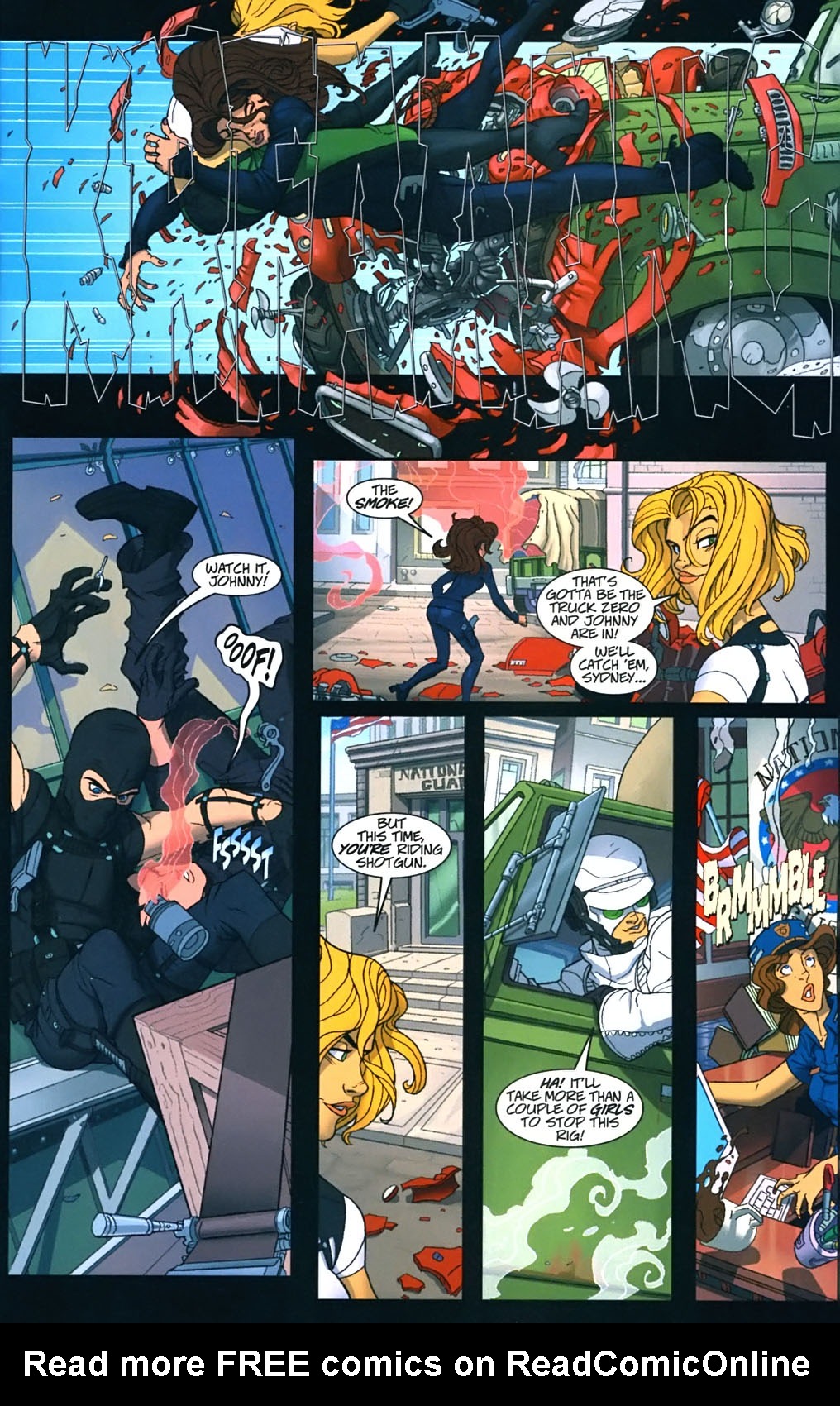 Read online Danger Girl: Back in Black comic -  Issue #4 - 11