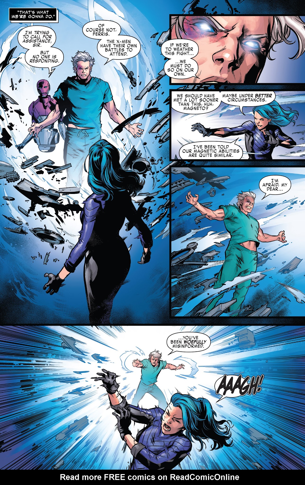 Read online X-Men: Blue comic -  Issue #27 - 9