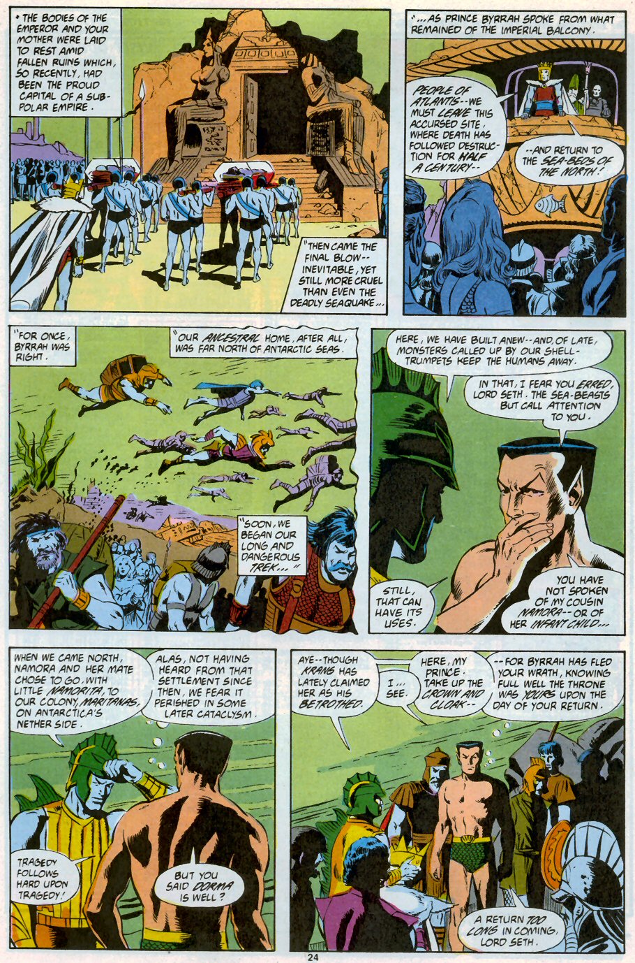 Read online Saga of the Sub-Mariner comic -  Issue #7 - 19