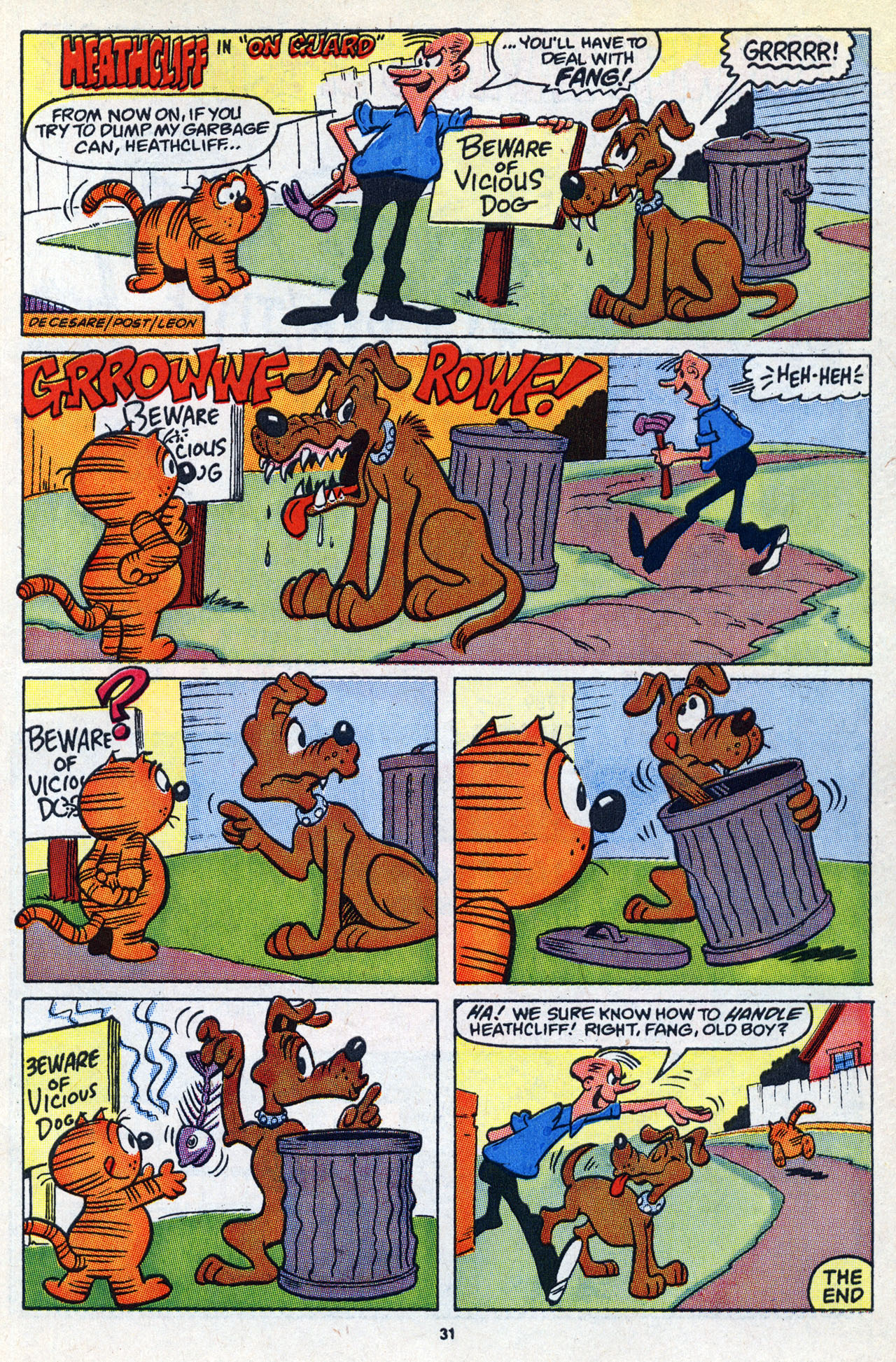 Read online Heathcliff comic -  Issue #39 - 33