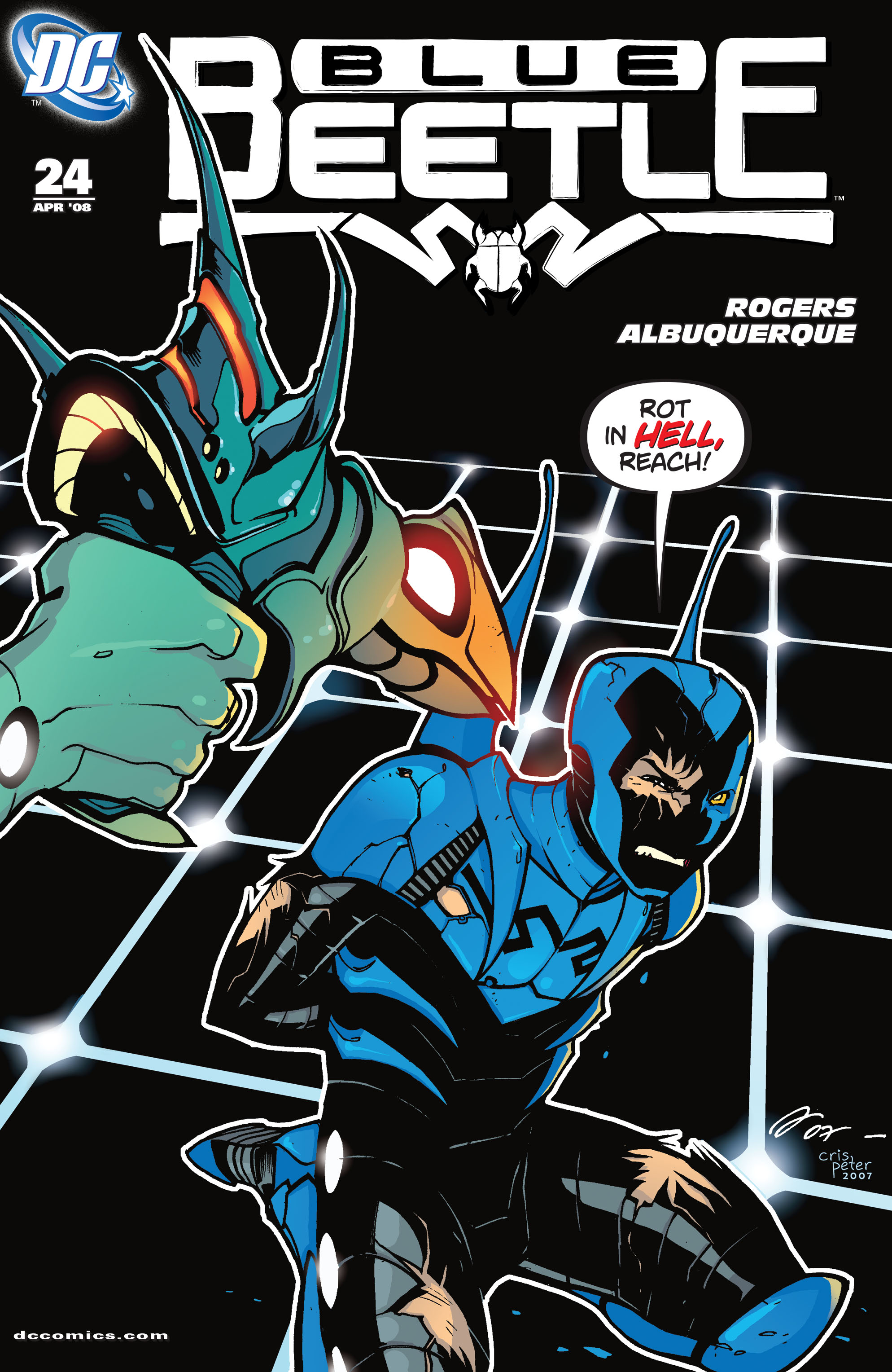 Read online Blue Beetle (2006) comic -  Issue #24 - 1