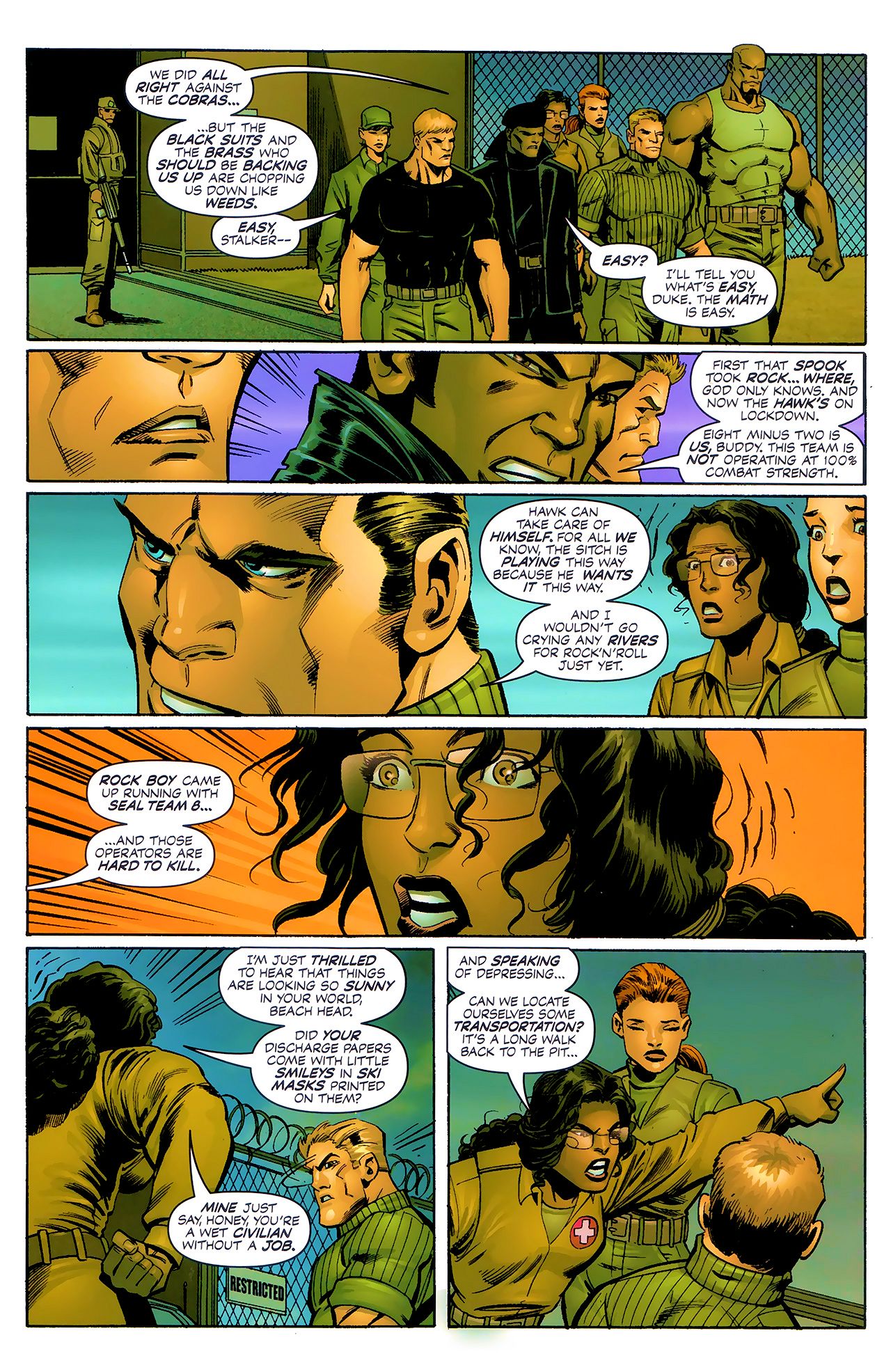 Read online G.I. Joe Reloaded comic -  Issue #5 - 13
