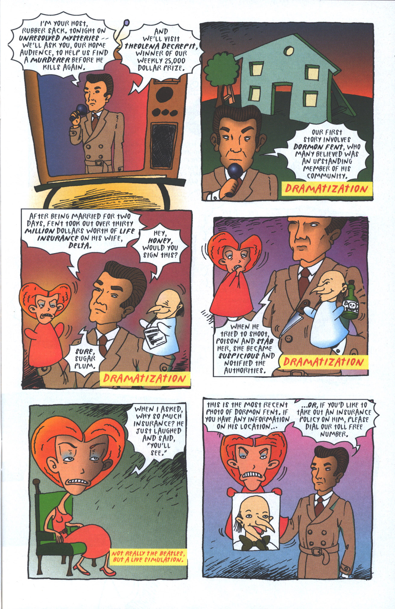 Read online Duckman (1994) comic -  Issue #5 - 7