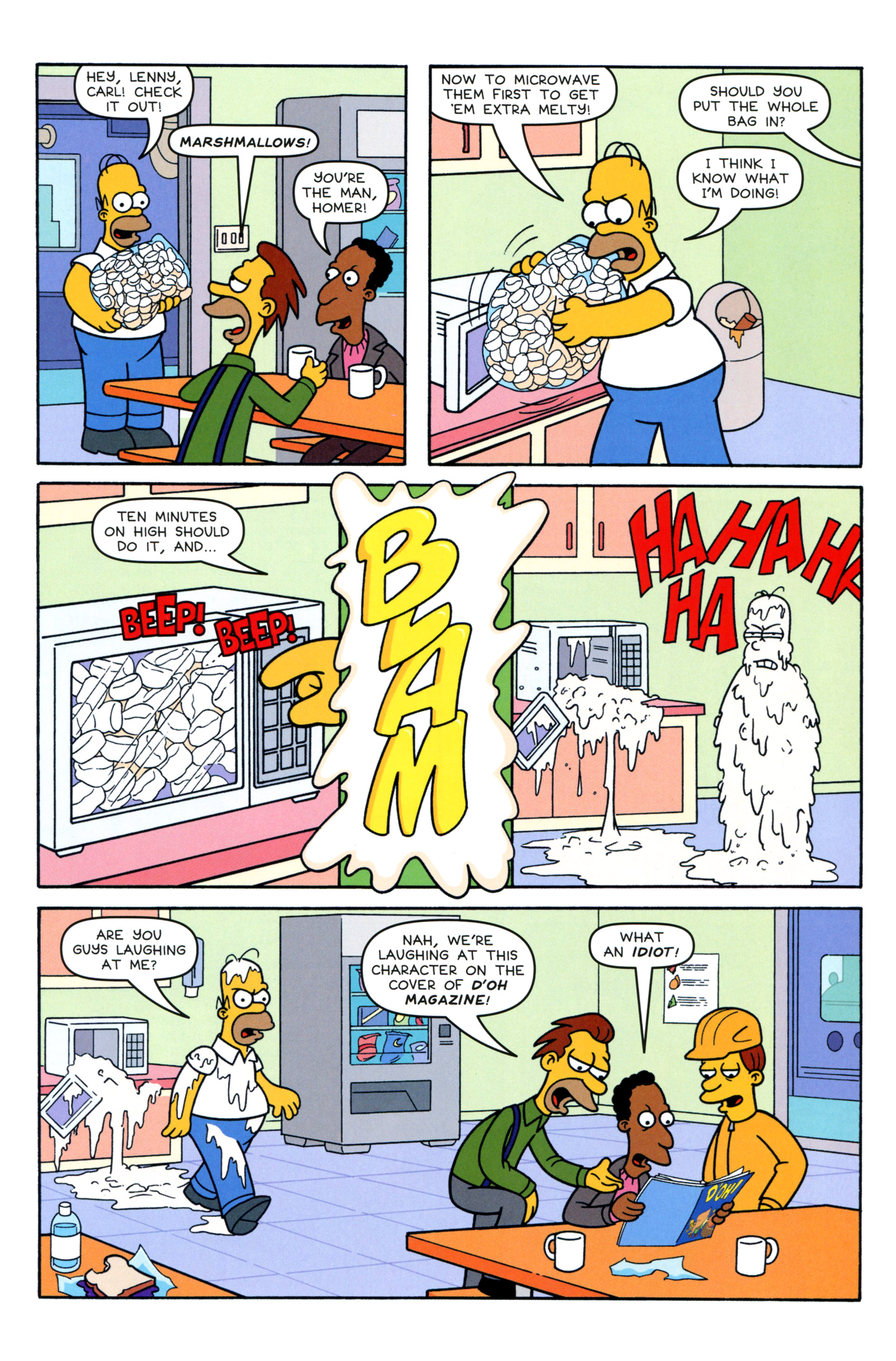 Read online Simpsons Comics comic -  Issue #203 - 11
