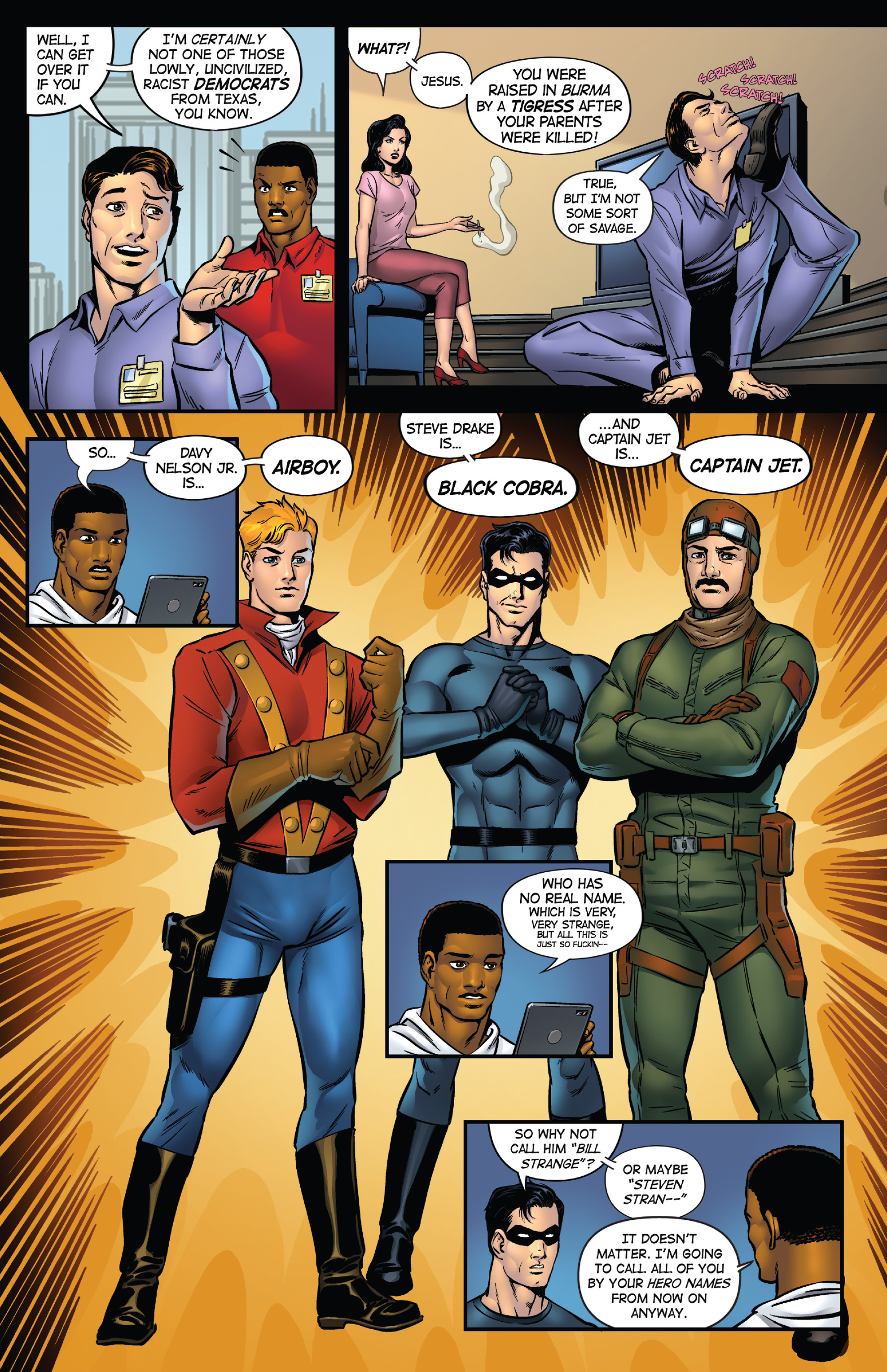 Read online Heroes At Large! comic -  Issue #1 - 10