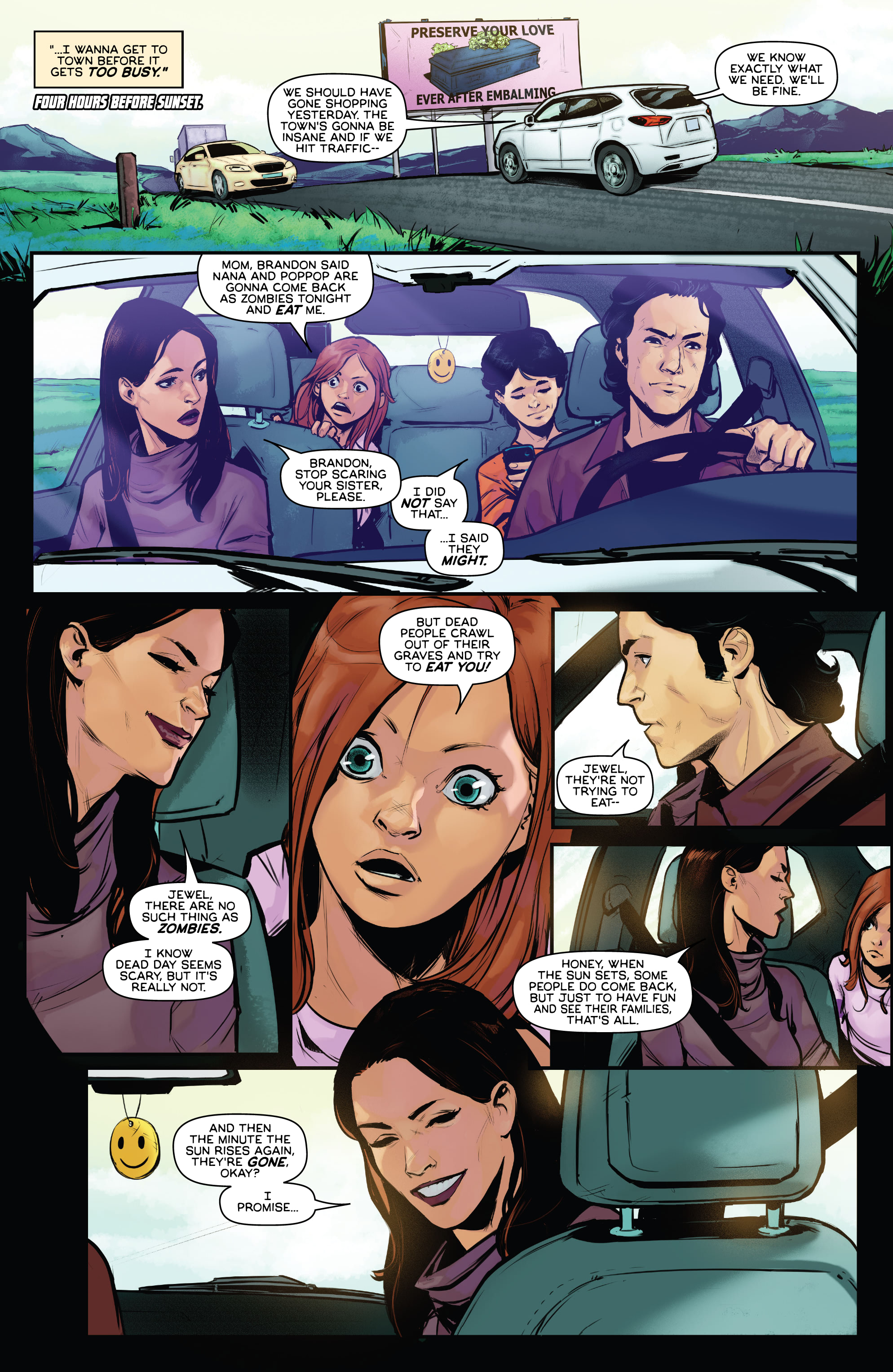 Read online Dead Day comic -  Issue #1 - 5